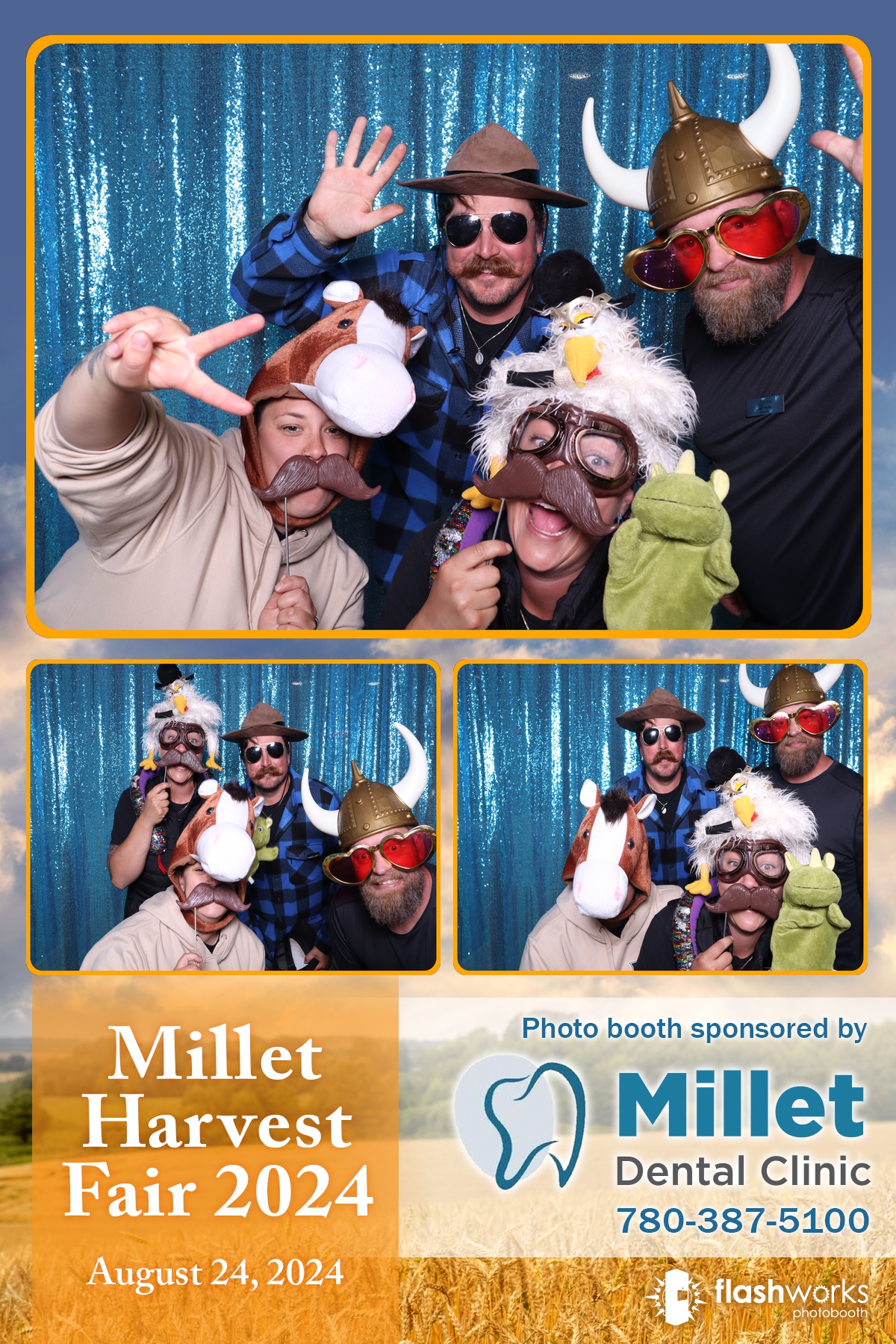 Millet Harvest Fair 20204 | View more photos from the event at gallery.flashworksphotobooth.com/u/FlashworksPhotoboothInc/Millet-Harvest-Fair-20204