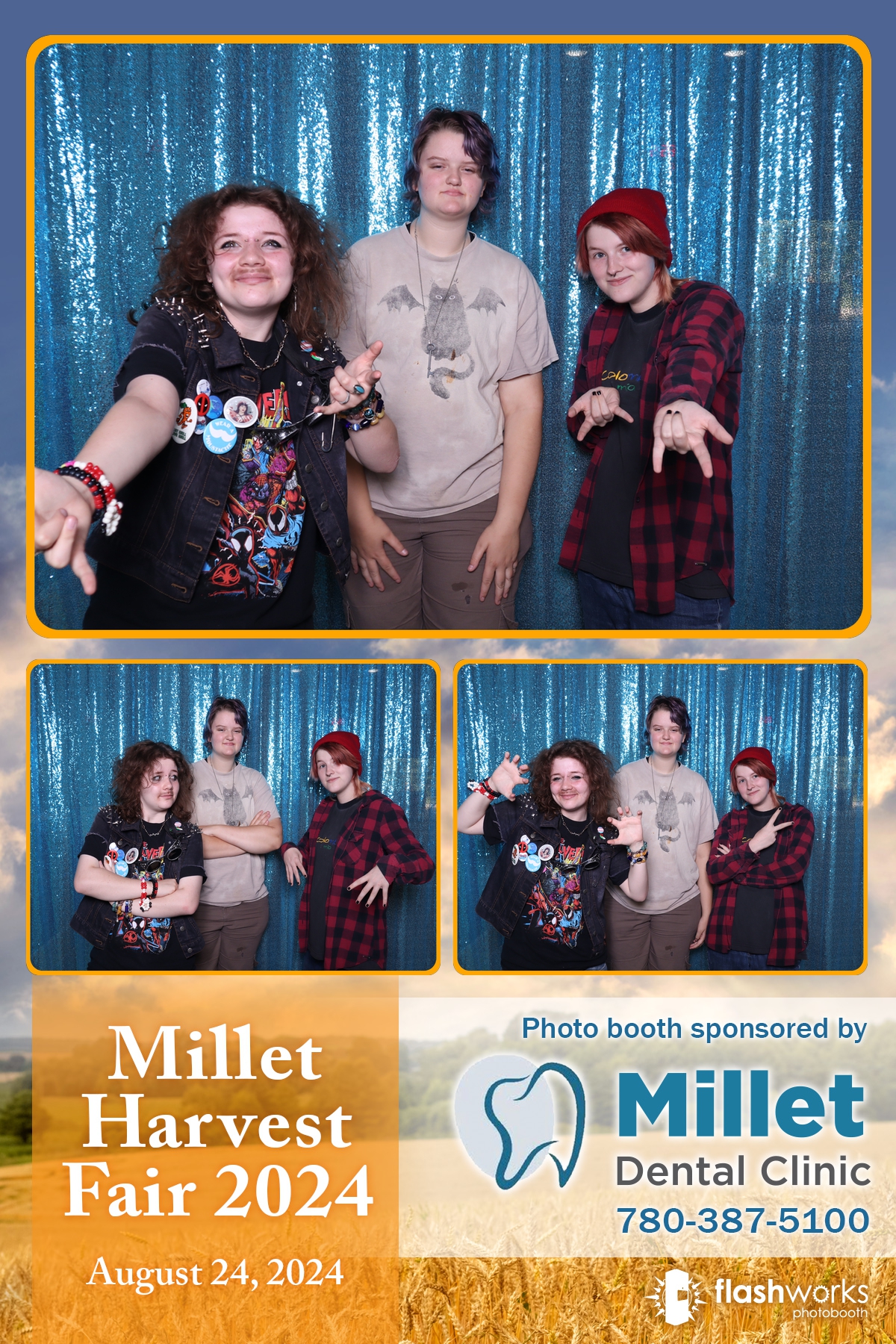 Millet Harvest Fair 20204 | View more photos from the event at gallery.flashworksphotobooth.com/u/FlashworksPhotoboothInc/Millet-Harvest-Fair-20204