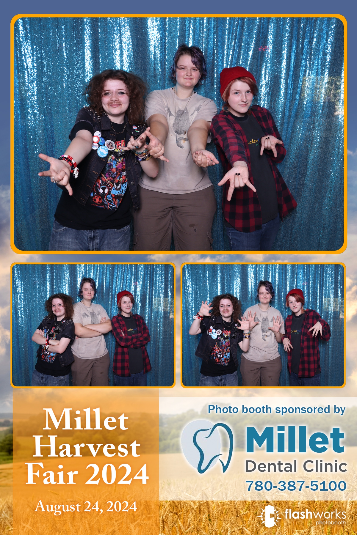 Millet Harvest Fair 20204 | View more photos from the event at gallery.flashworksphotobooth.com/u/FlashworksPhotoboothInc/Millet-Harvest-Fair-20204