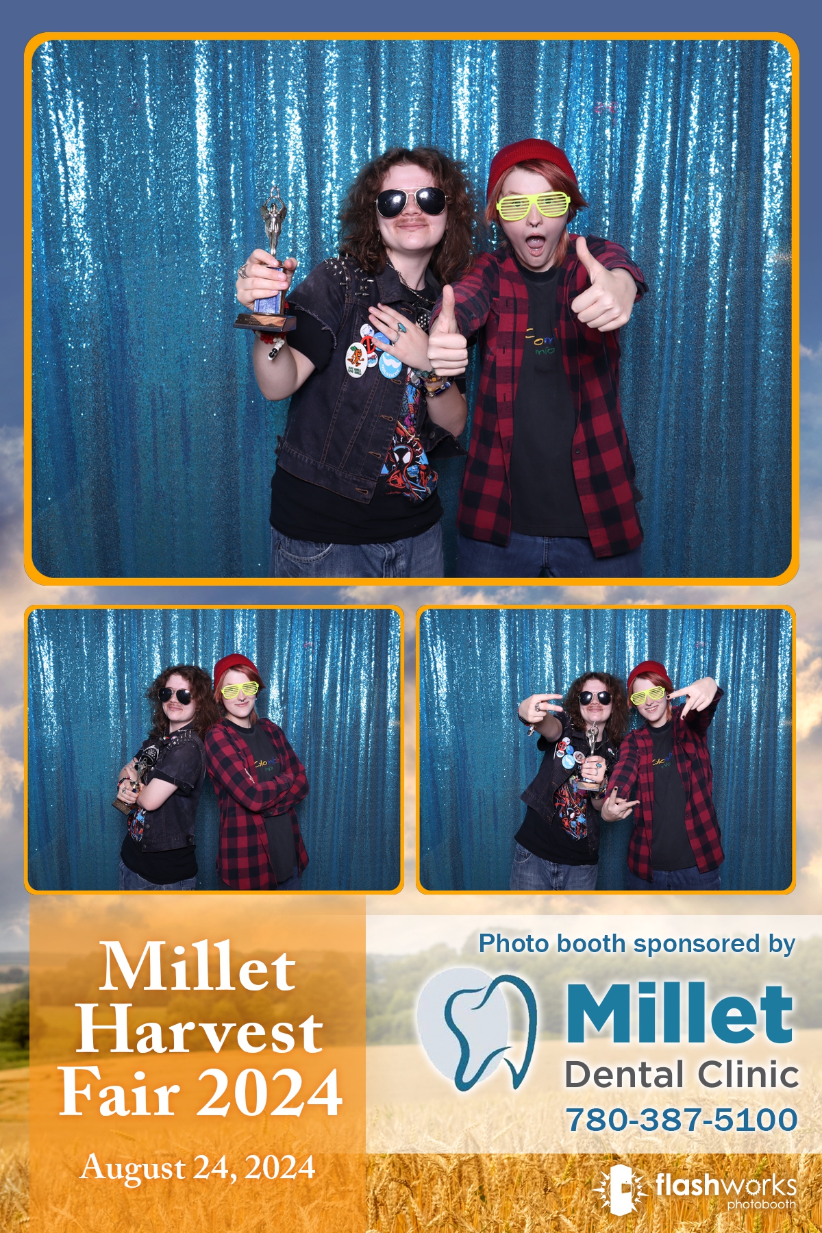 Millet Harvest Fair 20204 | View more photos from the event at gallery.flashworksphotobooth.com/u/FlashworksPhotoboothInc/Millet-Harvest-Fair-20204