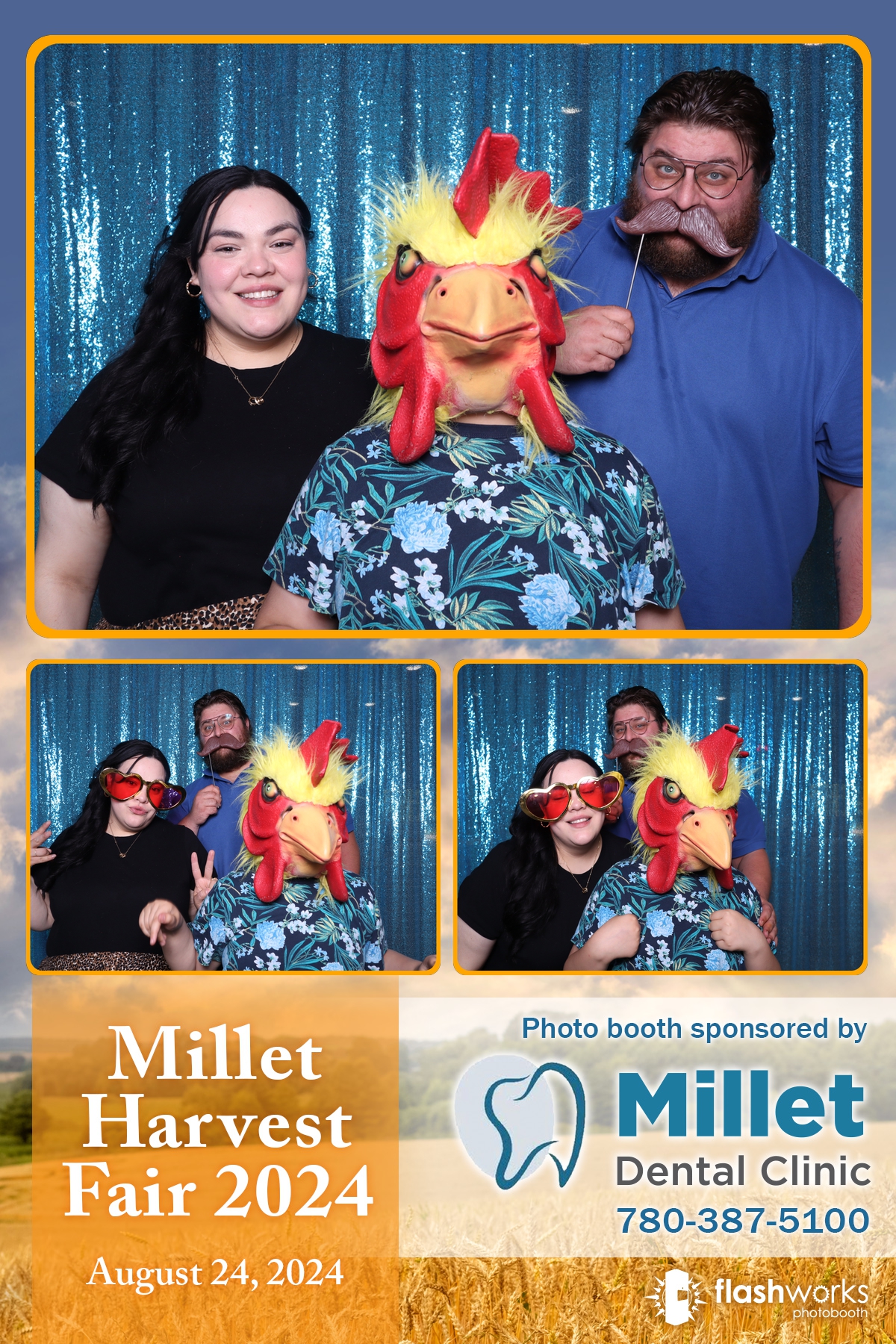 Millet Harvest Fair 20204 | View more photos from the event at gallery.flashworksphotobooth.com/u/FlashworksPhotoboothInc/Millet-Harvest-Fair-20204