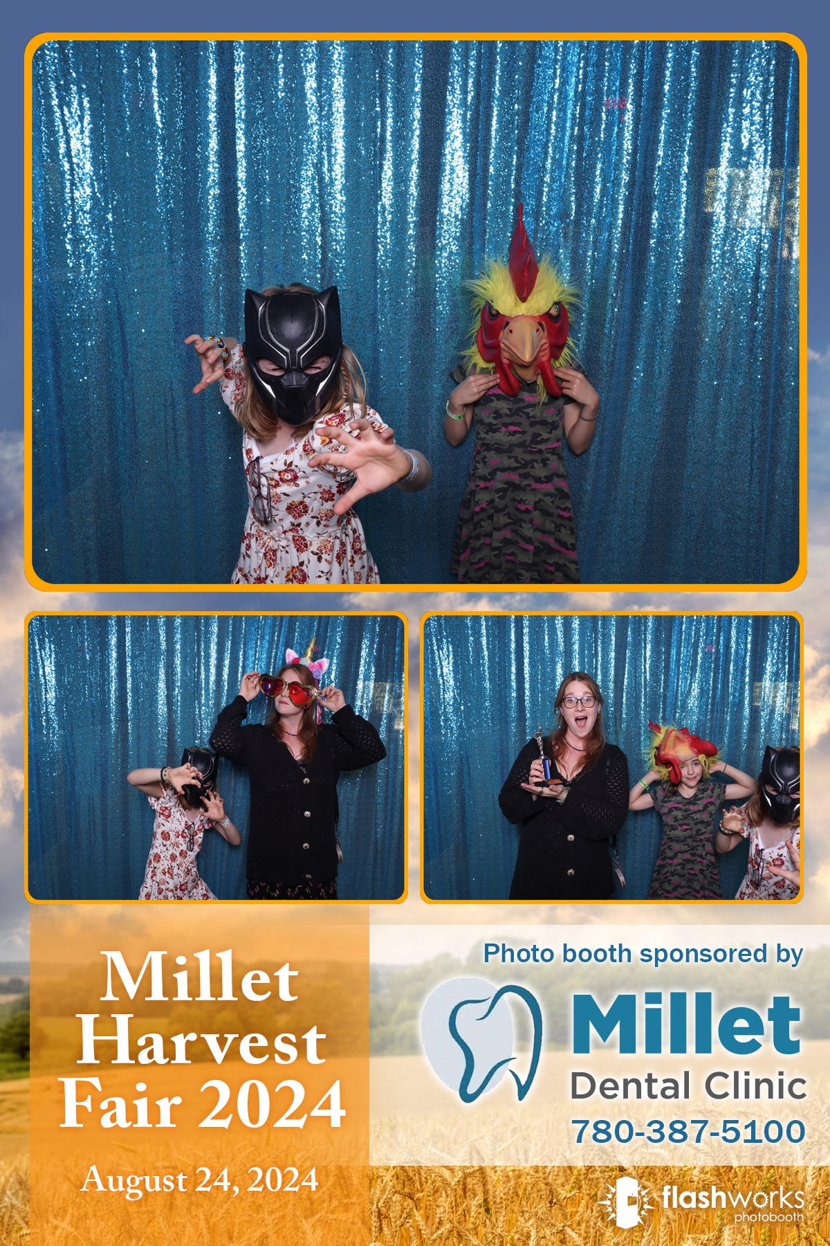 Millet Harvest Fair 20204 | View more photos from the event at gallery.flashworksphotobooth.com/u/FlashworksPhotoboothInc/Millet-Harvest-Fair-20204