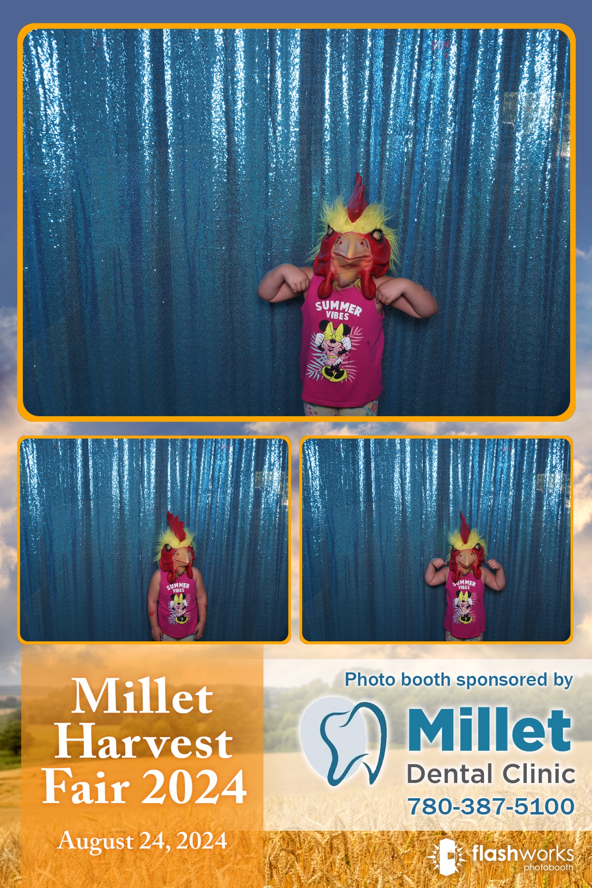 Millet Harvest Fair 20204 | View more photos from the event at gallery.flashworksphotobooth.com/u/FlashworksPhotoboothInc/Millet-Harvest-Fair-20204