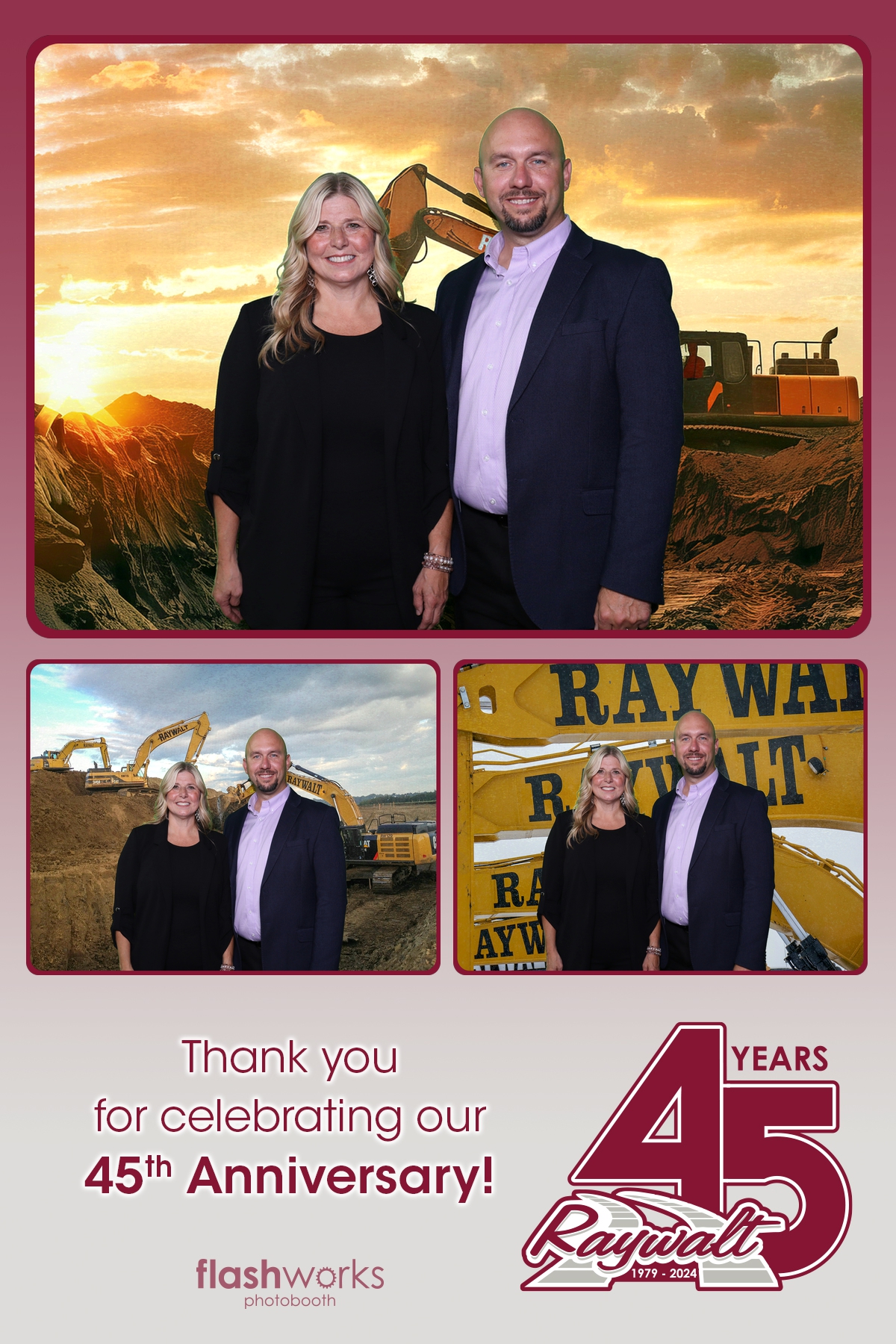 Raywalt 45th Anniversary | View more photos from the event at gallery.flashworksphotobooth.com/u/FlashworksPhotoboothInc/Raywalt-45th-Anniversary