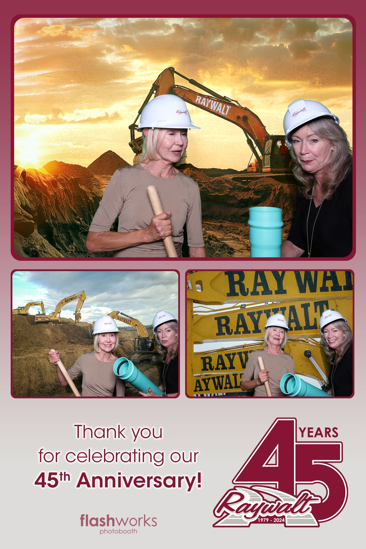 Raywalt 45th Anniversary | View more photos from the event at gallery.flashworksphotobooth.com/u/FlashworksPhotoboothInc/Raywalt-45th-Anniversary