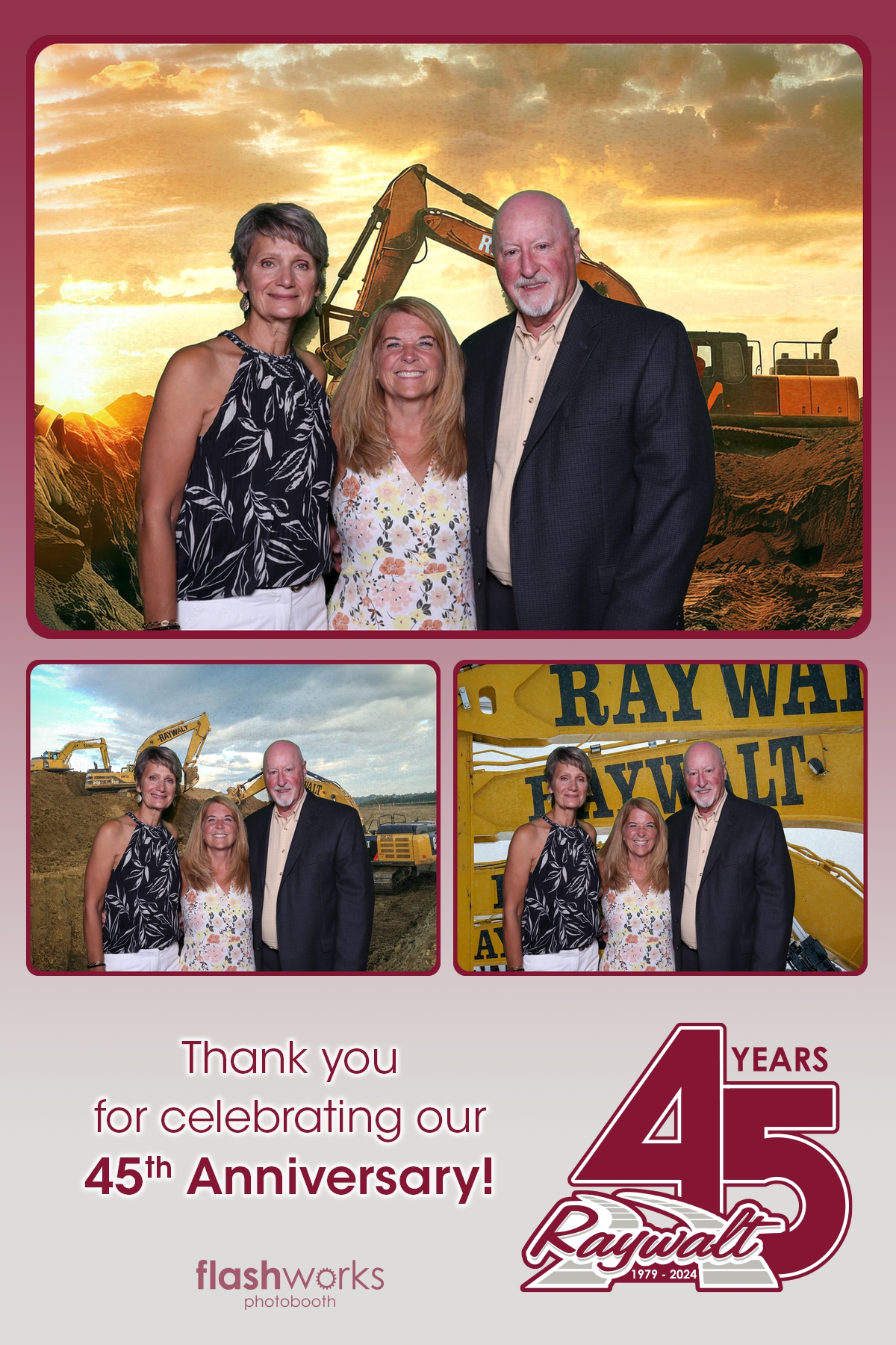 Raywalt 45th Anniversary | View more photos from the event at gallery.flashworksphotobooth.com/u/FlashworksPhotoboothInc/Raywalt-45th-Anniversary