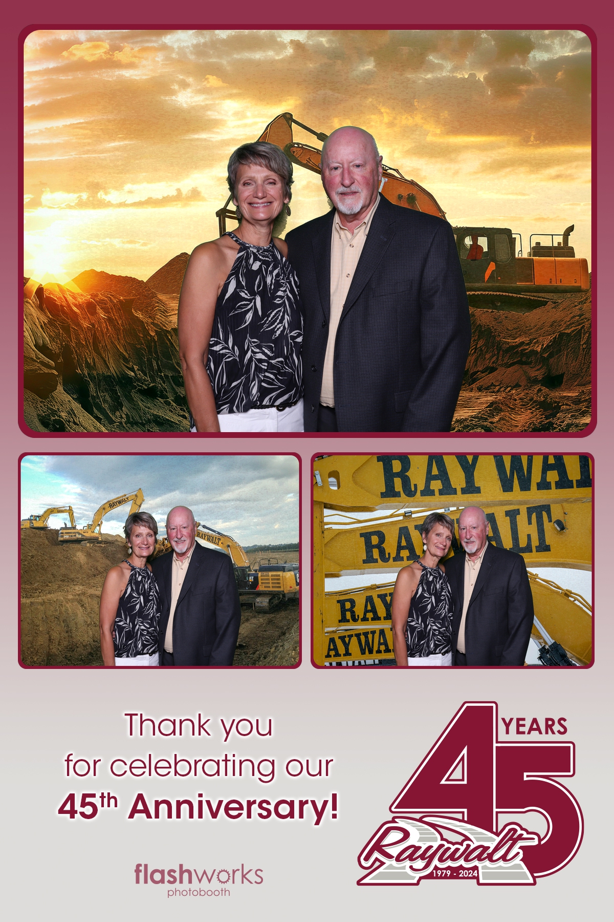 Raywalt 45th Anniversary | View more photos from the event at gallery.flashworksphotobooth.com/u/FlashworksPhotoboothInc/Raywalt-45th-Anniversary