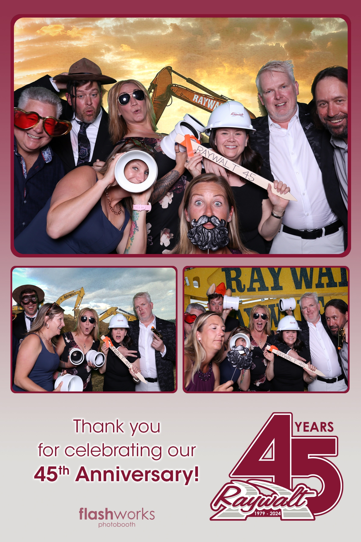 Raywalt 45th Anniversary | View more photos from the event at gallery.flashworksphotobooth.com/u/FlashworksPhotoboothInc/Raywalt-45th-Anniversary