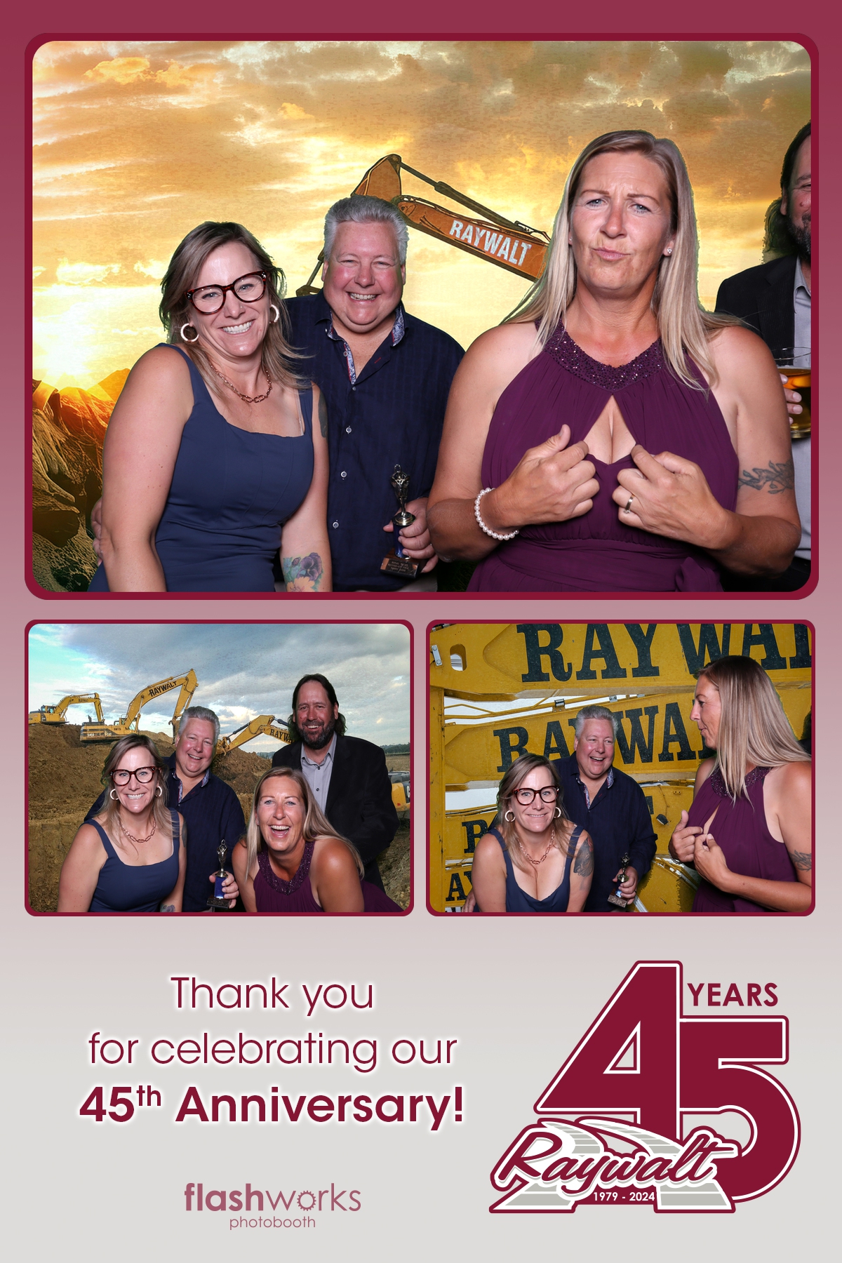 Raywalt 45th Anniversary | View more photos from the event at gallery.flashworksphotobooth.com/u/FlashworksPhotoboothInc/Raywalt-45th-Anniversary