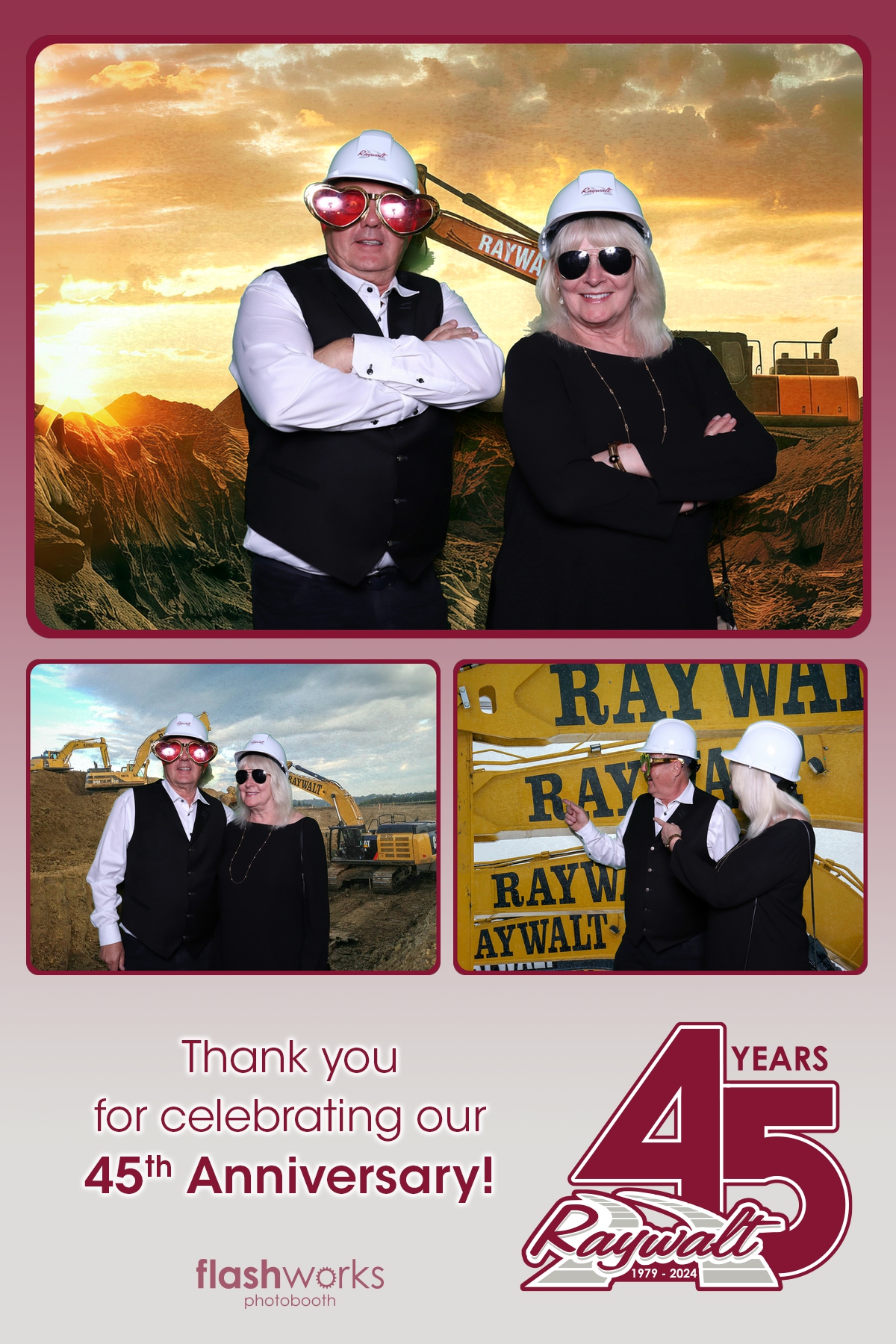 Raywalt 45th Anniversary | View more photos from the event at gallery.flashworksphotobooth.com/u/FlashworksPhotoboothInc/Raywalt-45th-Anniversary