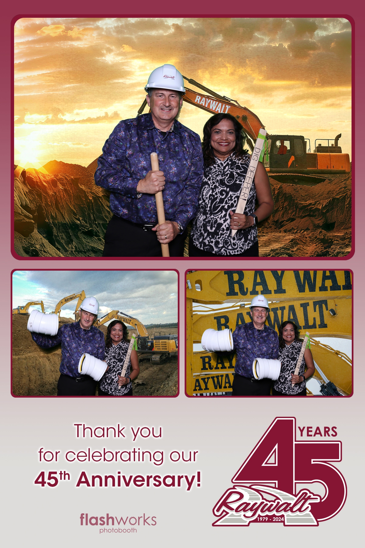 Raywalt 45th Anniversary | View more photos from the event at gallery.flashworksphotobooth.com/u/FlashworksPhotoboothInc/Raywalt-45th-Anniversary