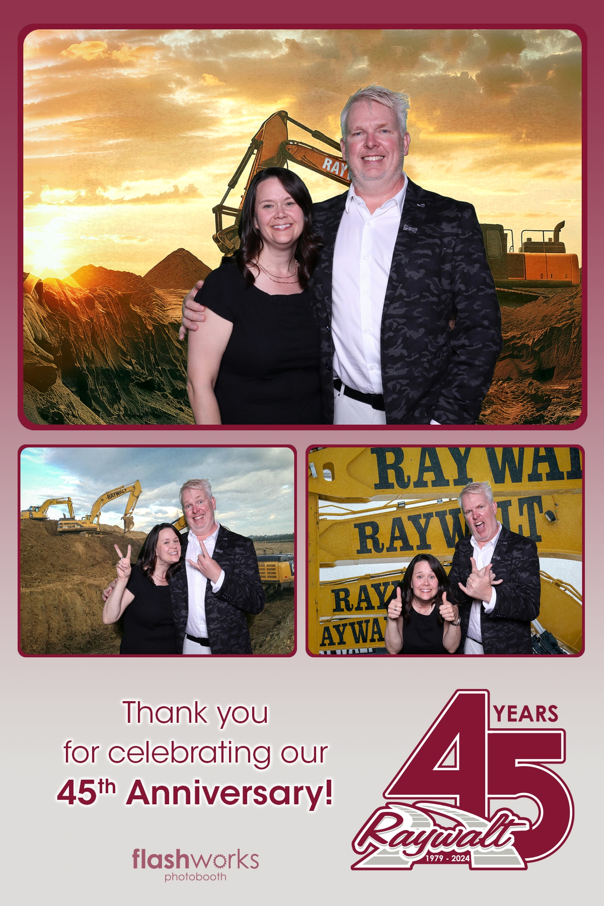 Raywalt 45th Anniversary | View more photos from the event at gallery.flashworksphotobooth.com/u/FlashworksPhotoboothInc/Raywalt-45th-Anniversary