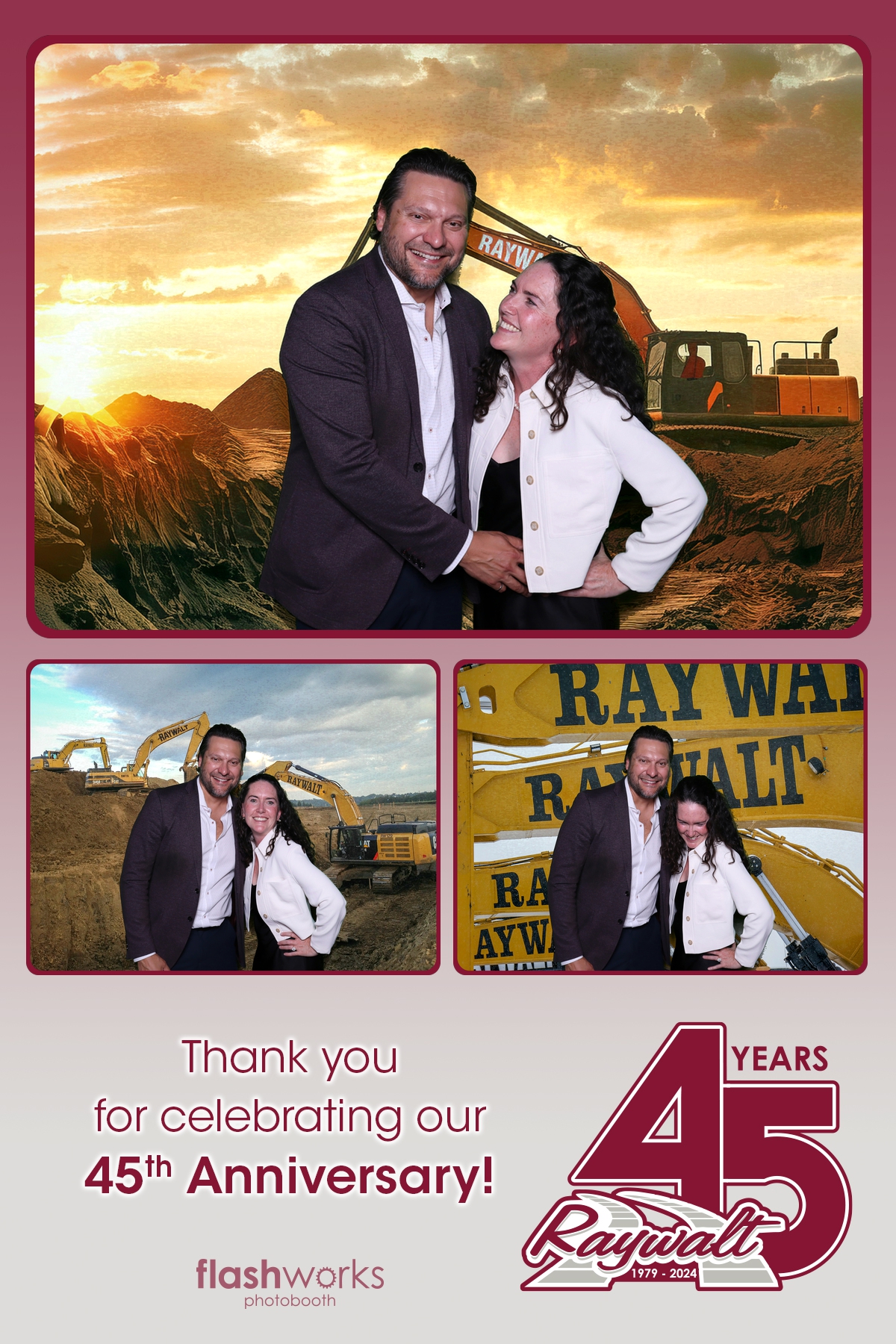 Raywalt 45th Anniversary | View more photos from the event at gallery.flashworksphotobooth.com/u/FlashworksPhotoboothInc/Raywalt-45th-Anniversary