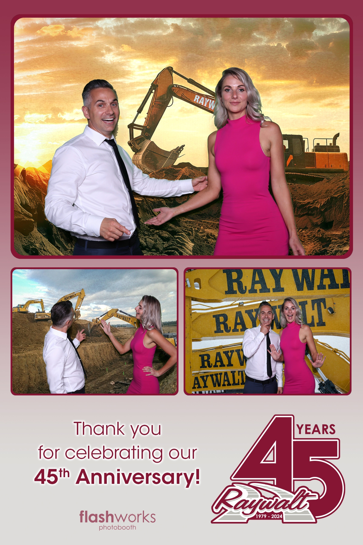 Raywalt 45th Anniversary | View more photos from the event at gallery.flashworksphotobooth.com/u/FlashworksPhotoboothInc/Raywalt-45th-Anniversary