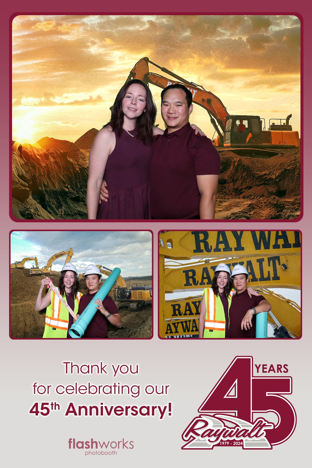 Raywalt 45th Anniversary | View more photos from the event at gallery.flashworksphotobooth.com/u/FlashworksPhotoboothInc/Raywalt-45th-Anniversary