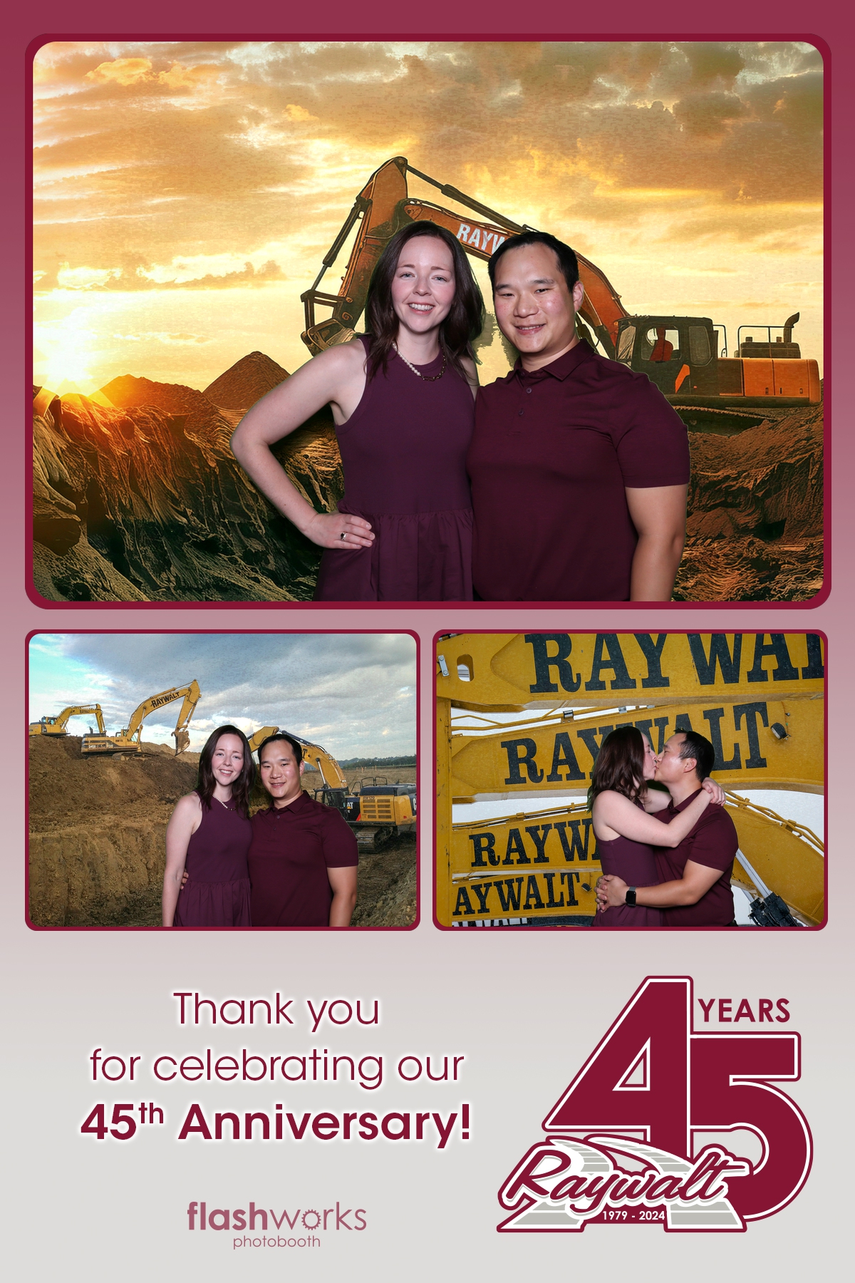 Raywalt 45th Anniversary | View more photos from the event at gallery.flashworksphotobooth.com/u/FlashworksPhotoboothInc/Raywalt-45th-Anniversary