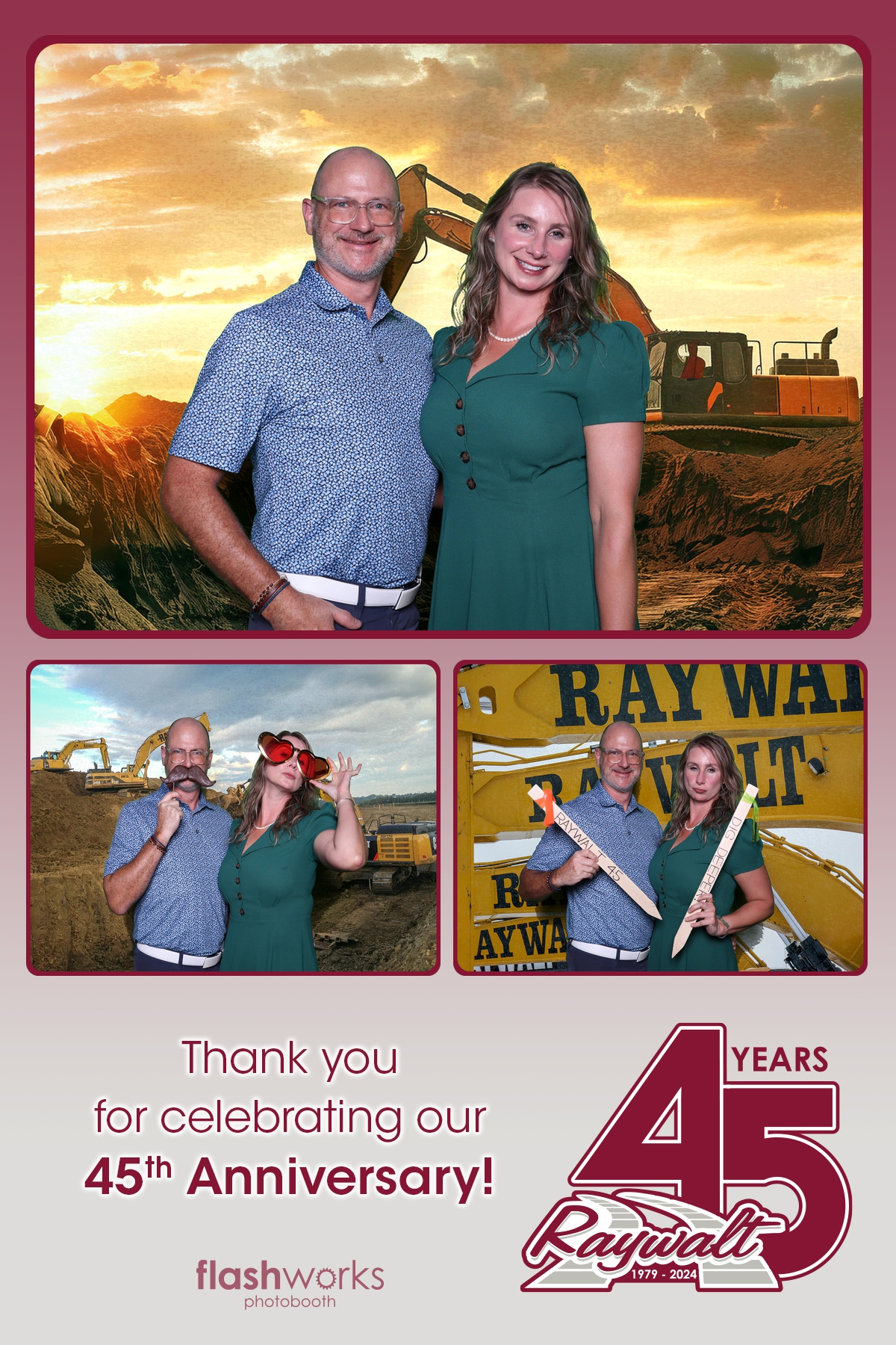 Raywalt 45th Anniversary | View more photos from the event at gallery.flashworksphotobooth.com/u/FlashworksPhotoboothInc/Raywalt-45th-Anniversary