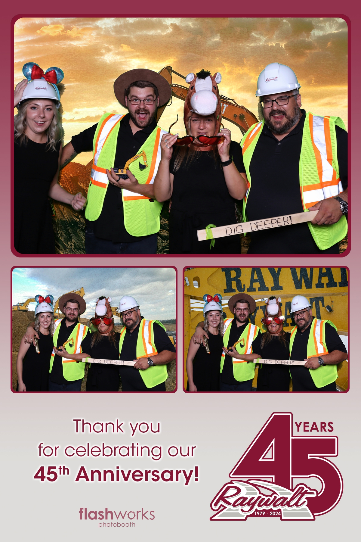 Raywalt 45th Anniversary | View more photos from the event at gallery.flashworksphotobooth.com/u/FlashworksPhotoboothInc/Raywalt-45th-Anniversary