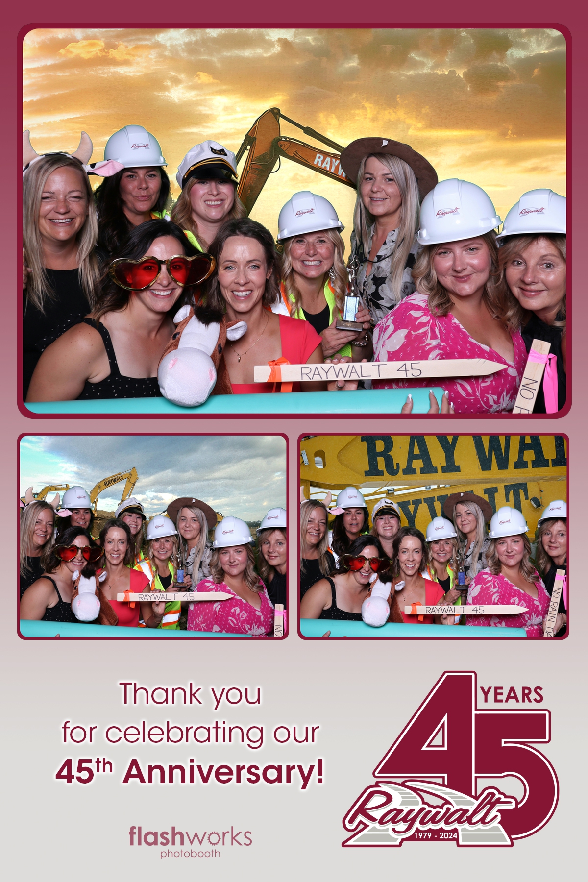 Raywalt 45th Anniversary | View more photos from the event at gallery.flashworksphotobooth.com/u/FlashworksPhotoboothInc/Raywalt-45th-Anniversary
