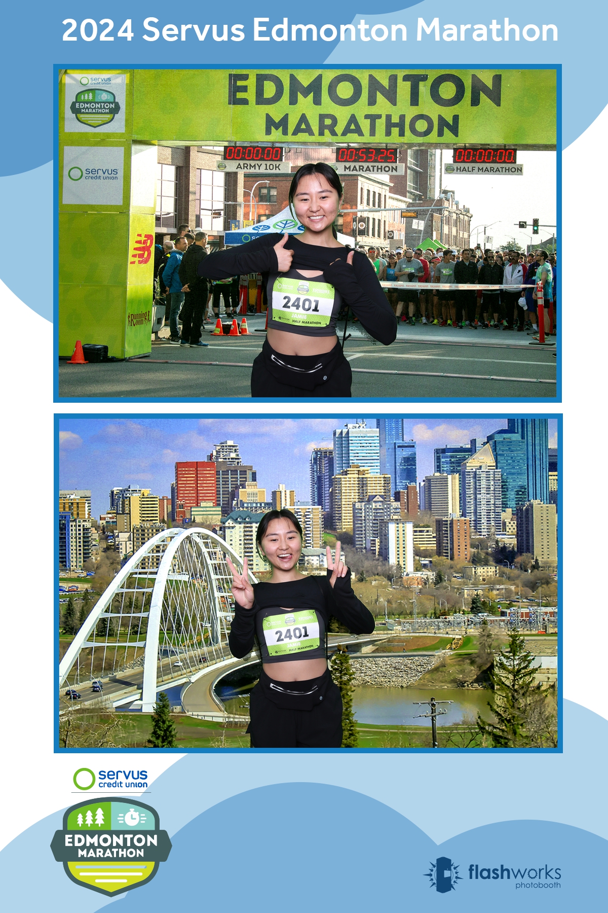 Servus Edmonton Marathon | View more photos from the event at gallery.flashworksphotobooth.com/u/FlashworksPhotoboothInc/Servus-Edmonton-Marathon-0