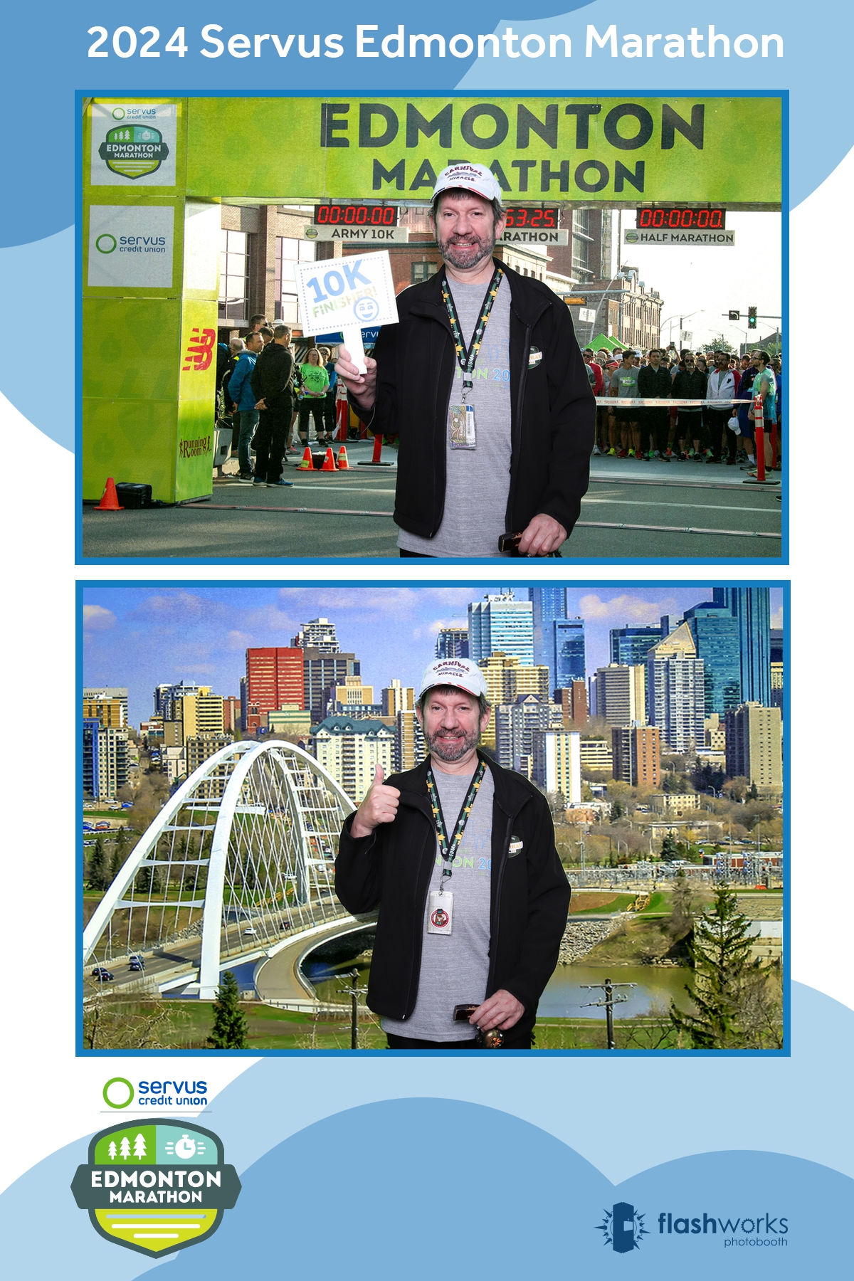 Servus Edmonton Marathon | View more photos from the event at gallery.flashworksphotobooth.com/u/FlashworksPhotoboothInc/Servus-Edmonton-Marathon-0