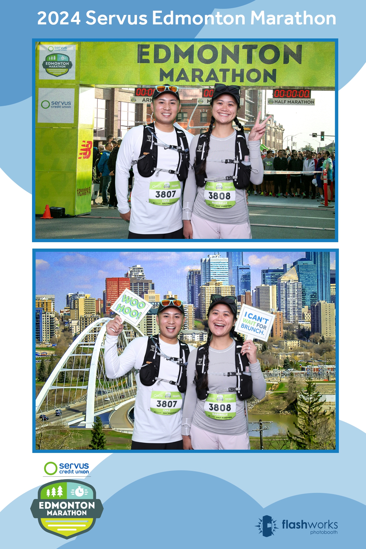 Servus Edmonton Marathon | View more photos from the event at gallery.flashworksphotobooth.com/u/FlashworksPhotoboothInc/Servus-Edmonton-Marathon-0