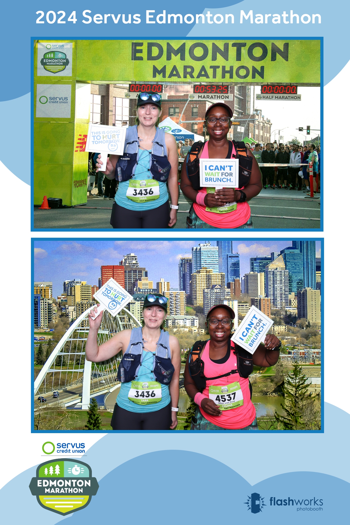 Servus Edmonton Marathon | View more photos from the event at gallery.flashworksphotobooth.com/u/FlashworksPhotoboothInc/Servus-Edmonton-Marathon-0