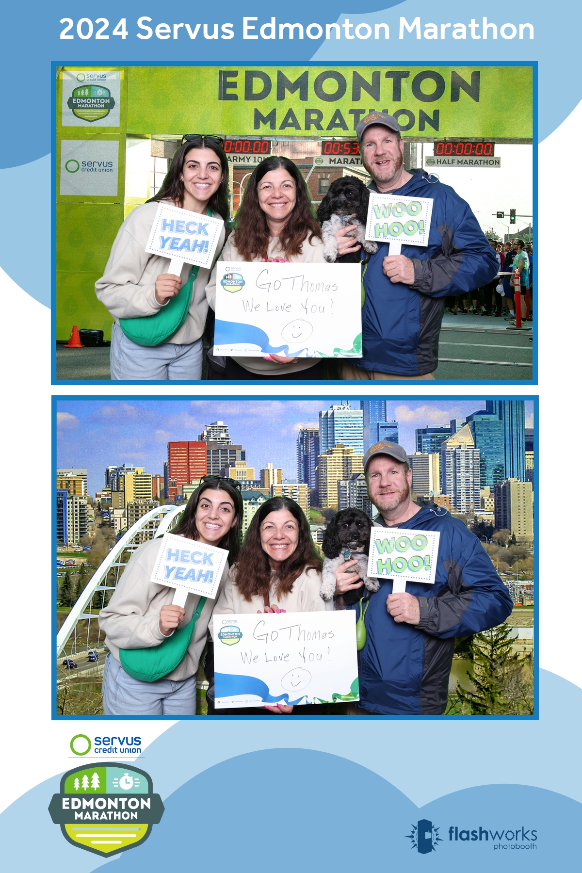 Servus Edmonton Marathon | View more photos from the event at gallery.flashworksphotobooth.com/u/FlashworksPhotoboothInc/Servus-Edmonton-Marathon-0