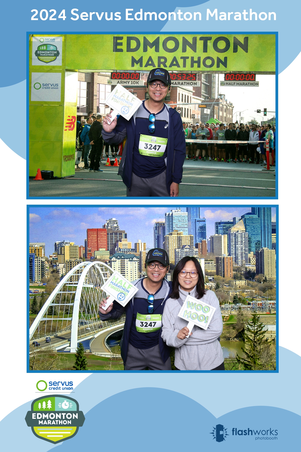 Servus Edmonton Marathon | View more photos from the event at gallery.flashworksphotobooth.com/u/FlashworksPhotoboothInc/Servus-Edmonton-Marathon-0
