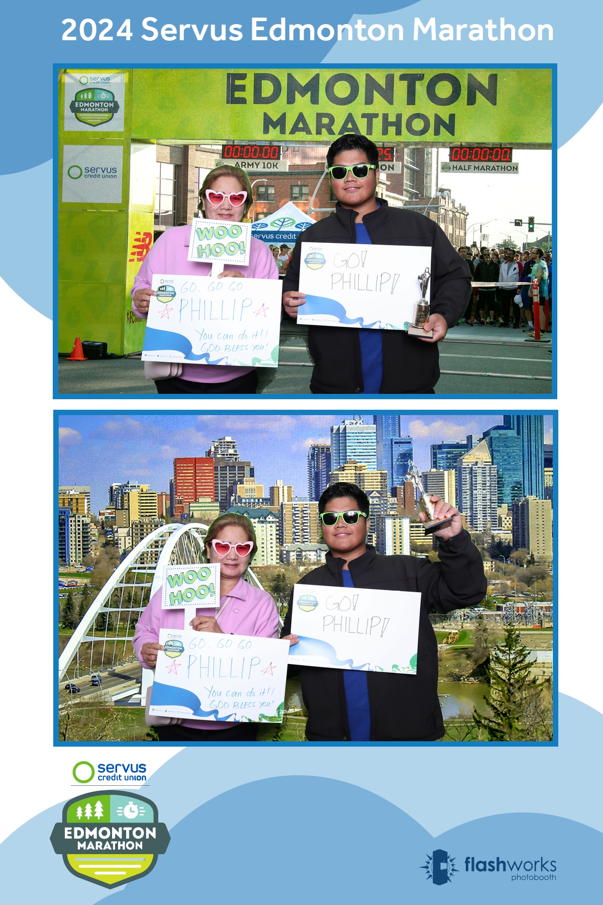 Servus Edmonton Marathon | View more photos from the event at gallery.flashworksphotobooth.com/u/FlashworksPhotoboothInc/Servus-Edmonton-Marathon-0