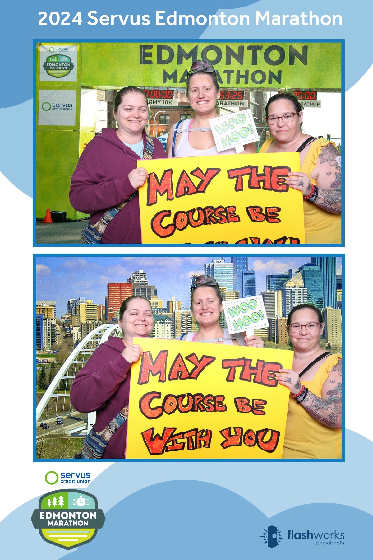 Servus Edmonton Marathon | View more photos from the event at gallery.flashworksphotobooth.com/u/FlashworksPhotoboothInc/Servus-Edmonton-Marathon-0