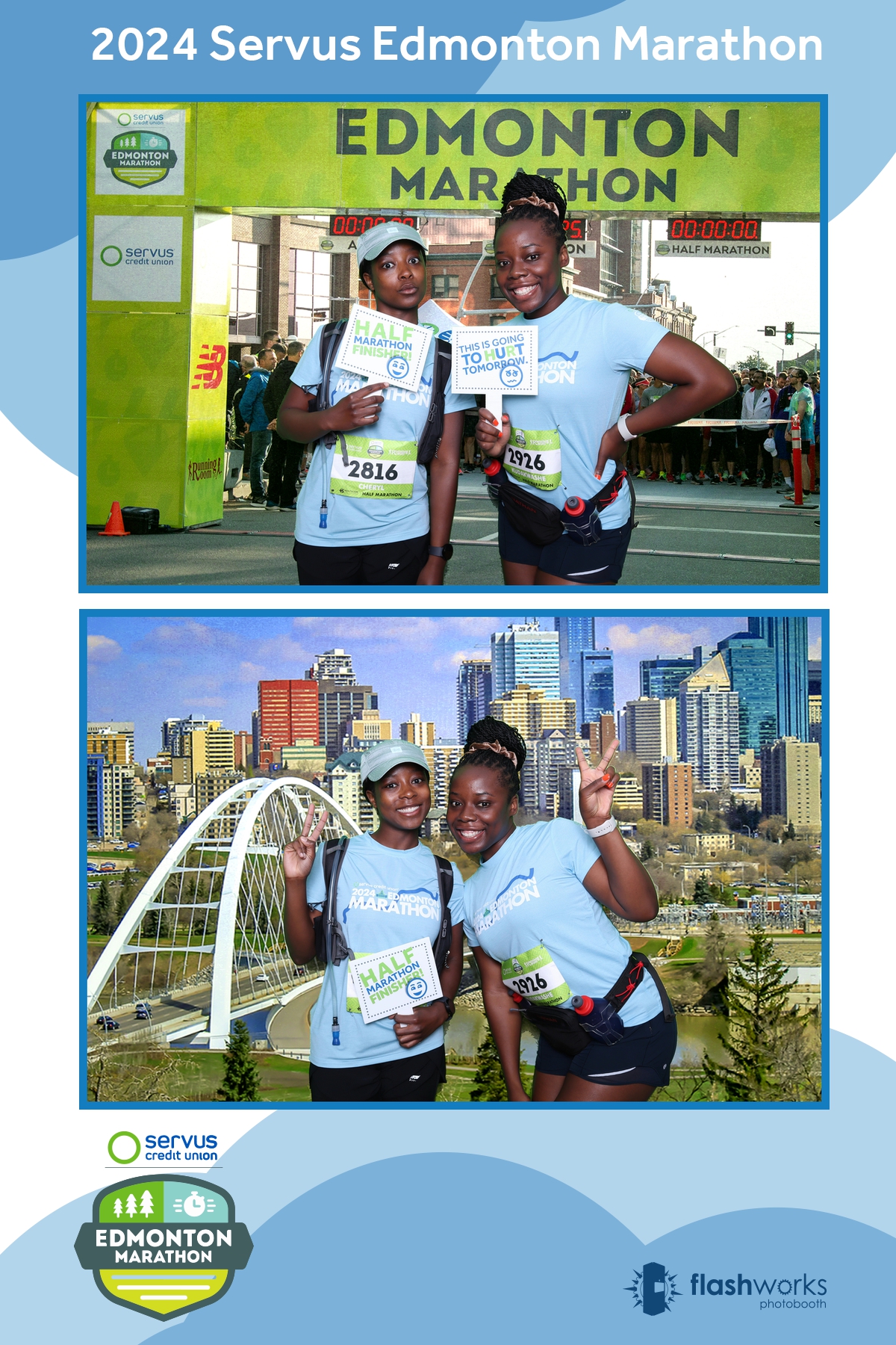 Servus Edmonton Marathon | View more photos from the event at gallery.flashworksphotobooth.com/u/FlashworksPhotoboothInc/Servus-Edmonton-Marathon-0