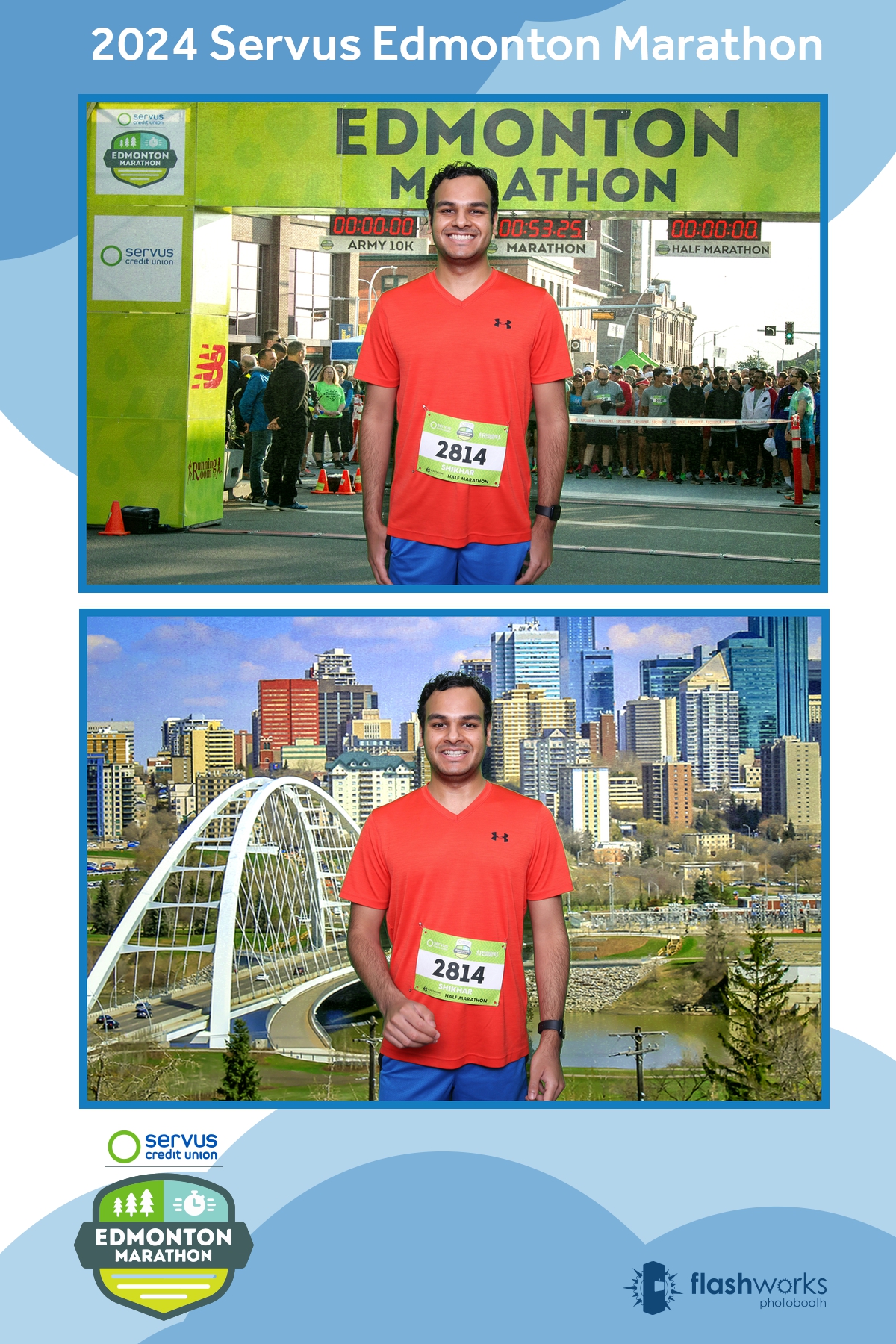 Servus Edmonton Marathon | View more photos from the event at gallery.flashworksphotobooth.com/u/FlashworksPhotoboothInc/Servus-Edmonton-Marathon-0