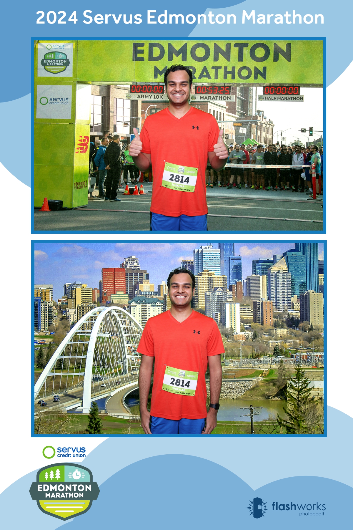 Servus Edmonton Marathon | View more photos from the event at gallery.flashworksphotobooth.com/u/FlashworksPhotoboothInc/Servus-Edmonton-Marathon-0