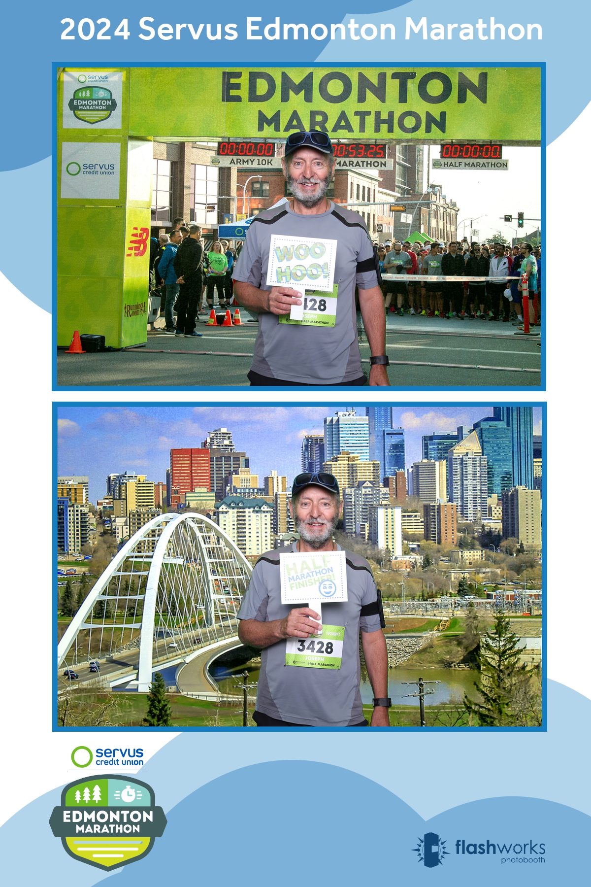 Servus Edmonton Marathon | View more photos from the event at gallery.flashworksphotobooth.com/u/FlashworksPhotoboothInc/Servus-Edmonton-Marathon-0