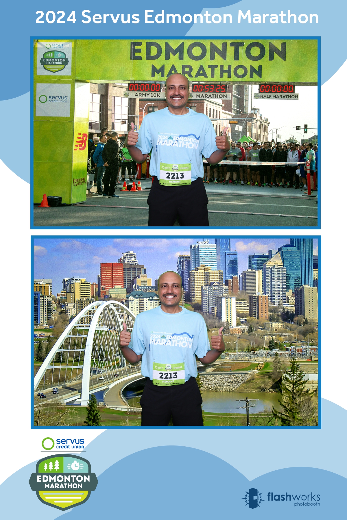 Servus Edmonton Marathon | View more photos from the event at gallery.flashworksphotobooth.com/u/FlashworksPhotoboothInc/Servus-Edmonton-Marathon-0