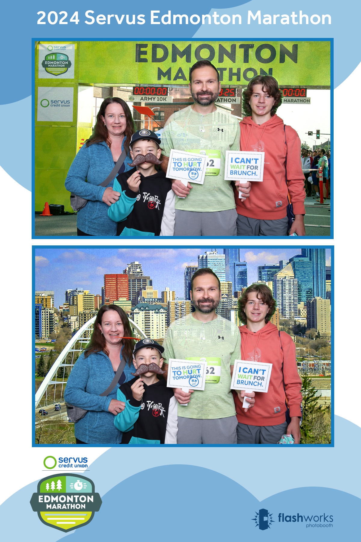 Servus Edmonton Marathon | View more photos from the event at gallery.flashworksphotobooth.com/u/FlashworksPhotoboothInc/Servus-Edmonton-Marathon-0