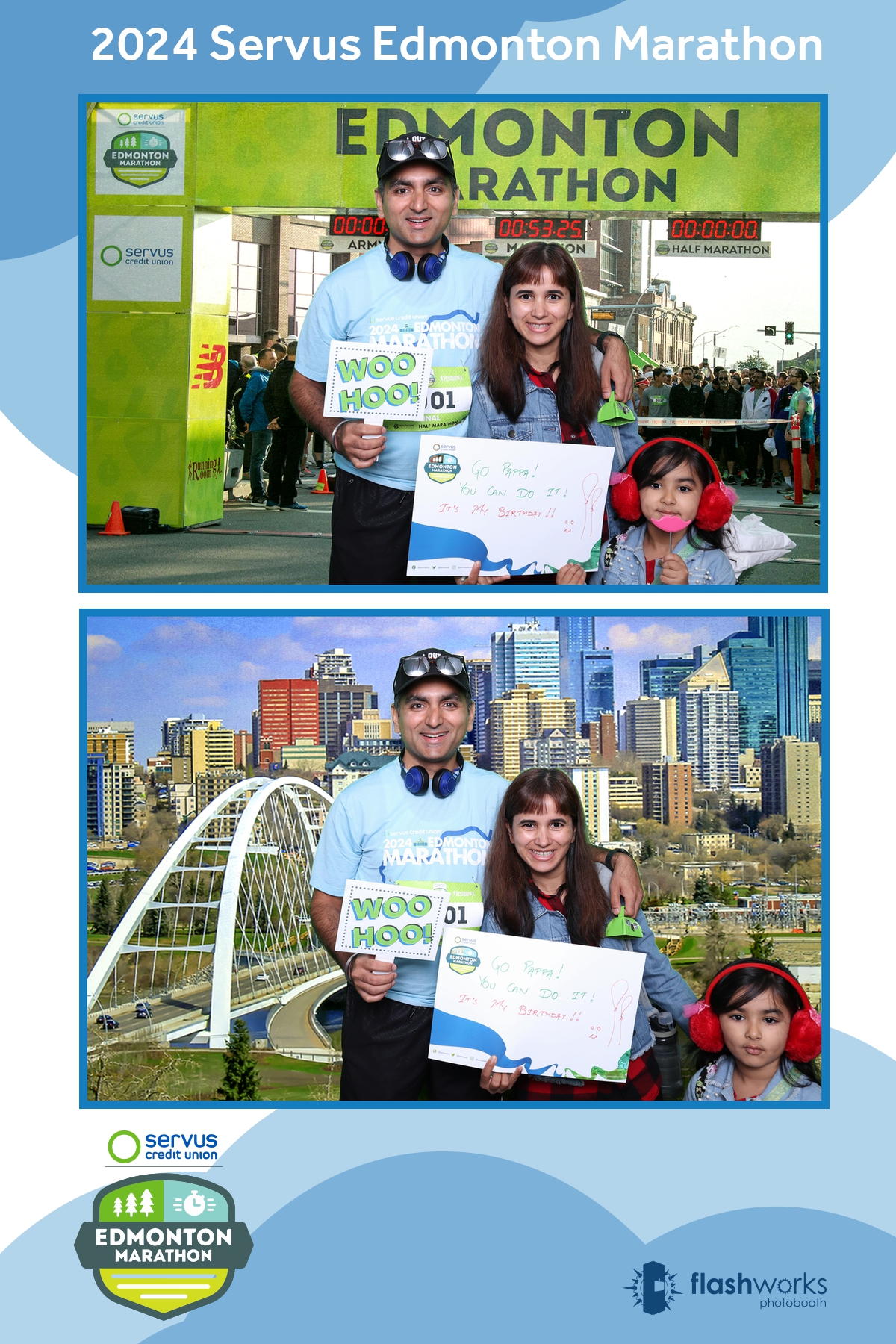 Servus Edmonton Marathon | View more photos from the event at gallery.flashworksphotobooth.com/u/FlashworksPhotoboothInc/Servus-Edmonton-Marathon-0