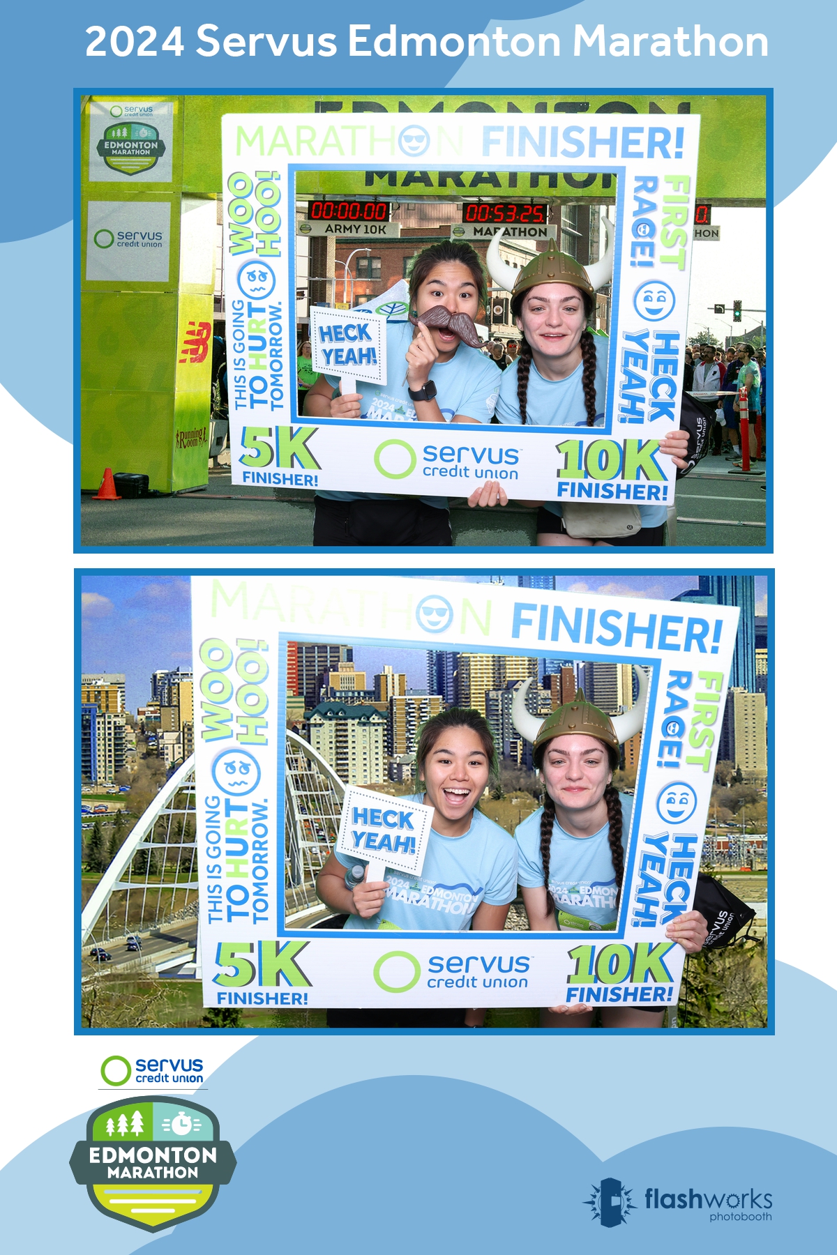 Servus Edmonton Marathon | View more photos from the event at gallery.flashworksphotobooth.com/u/FlashworksPhotoboothInc/Servus-Edmonton-Marathon-0