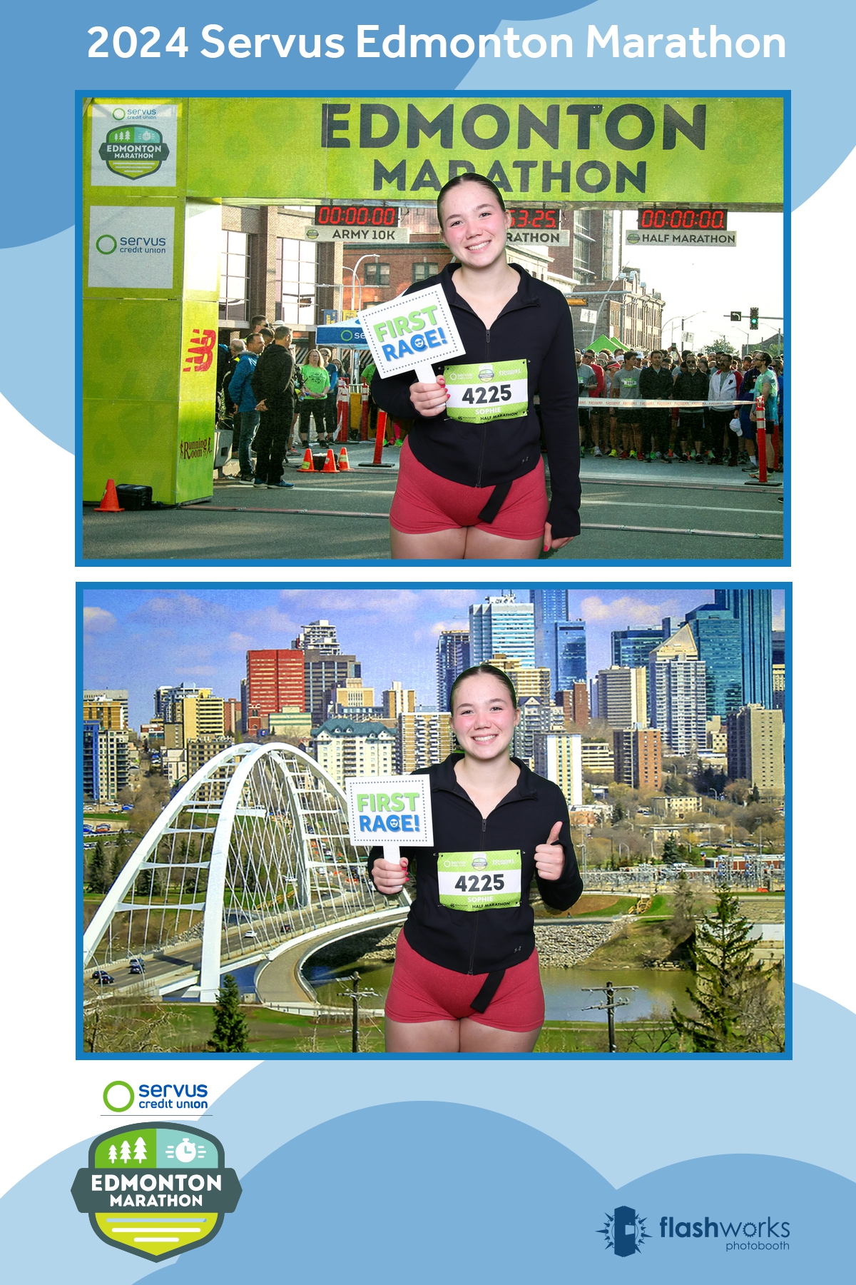 Servus Edmonton Marathon | View more photos from the event at gallery.flashworksphotobooth.com/u/FlashworksPhotoboothInc/Servus-Edmonton-Marathon-0