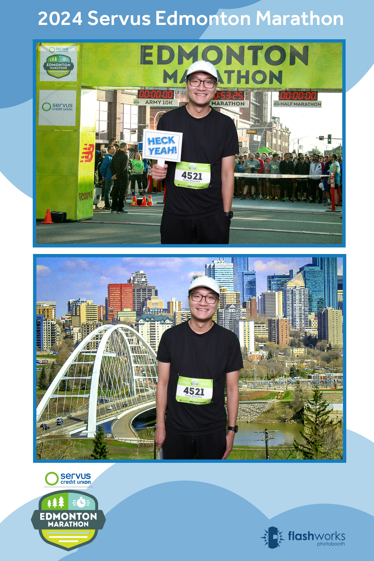 Servus Edmonton Marathon | View more photos from the event at gallery.flashworksphotobooth.com/u/FlashworksPhotoboothInc/Servus-Edmonton-Marathon-0