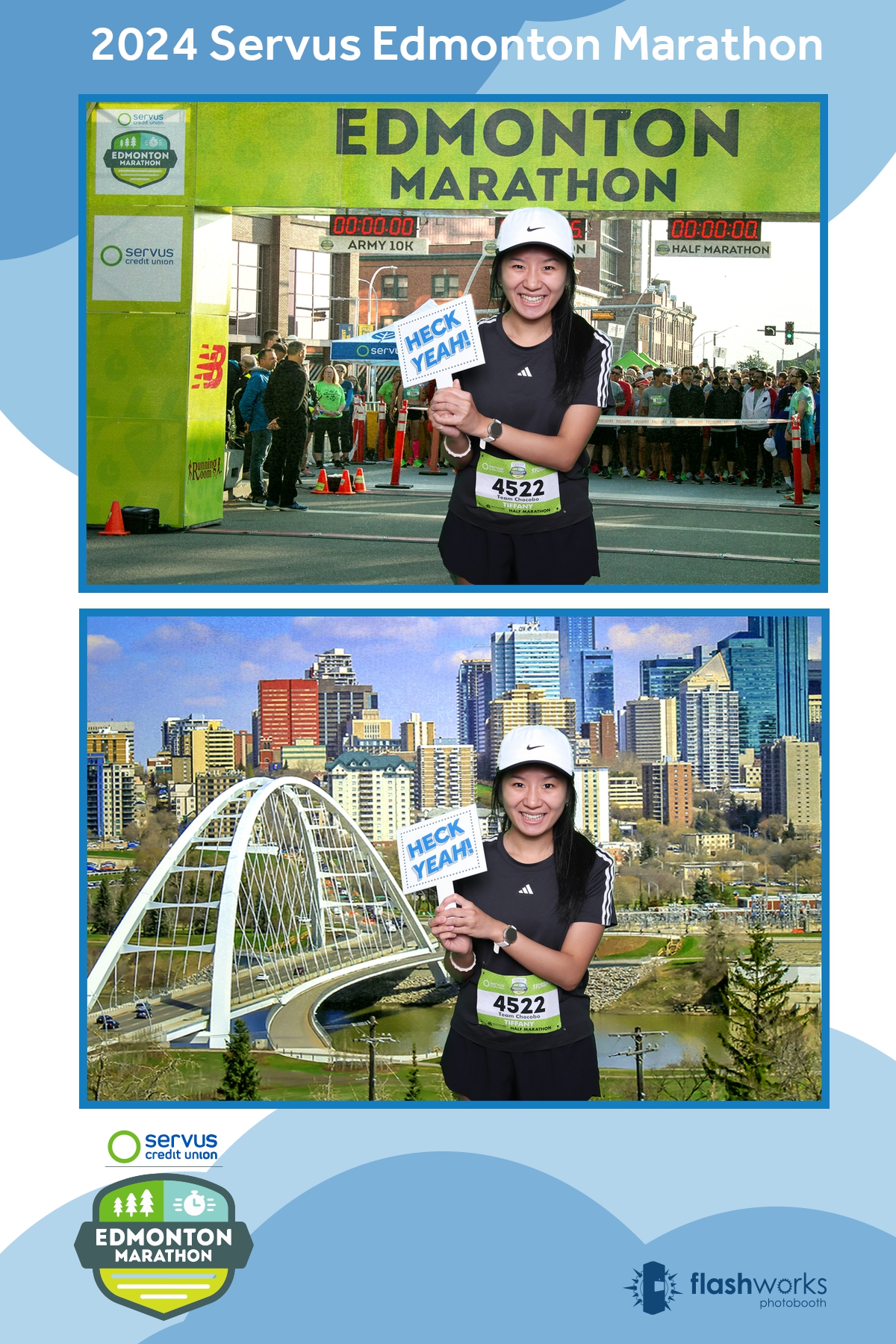 Servus Edmonton Marathon | View more photos from the event at gallery.flashworksphotobooth.com/u/FlashworksPhotoboothInc/Servus-Edmonton-Marathon-0