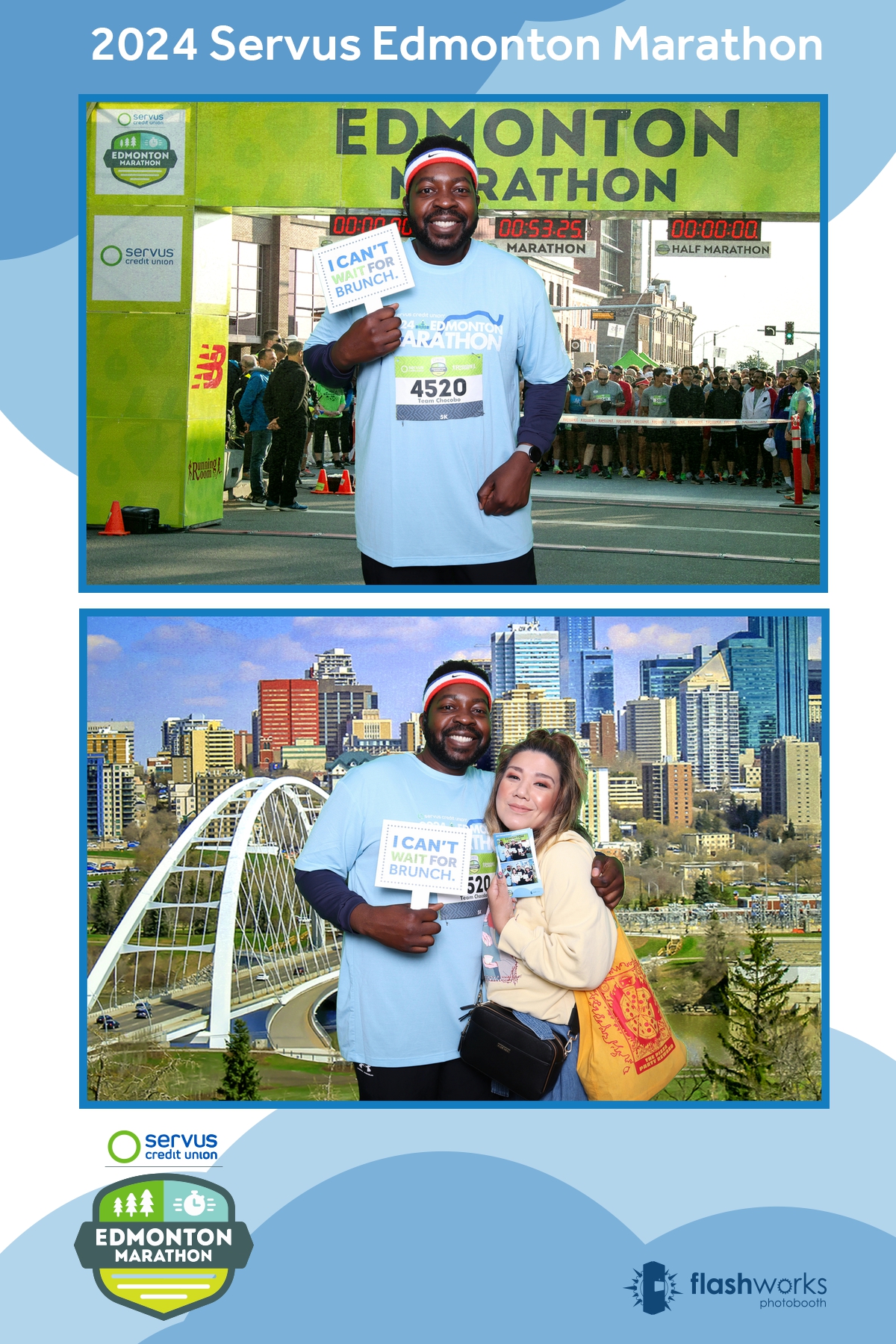 Servus Edmonton Marathon | View more photos from the event at gallery.flashworksphotobooth.com/u/FlashworksPhotoboothInc/Servus-Edmonton-Marathon-0