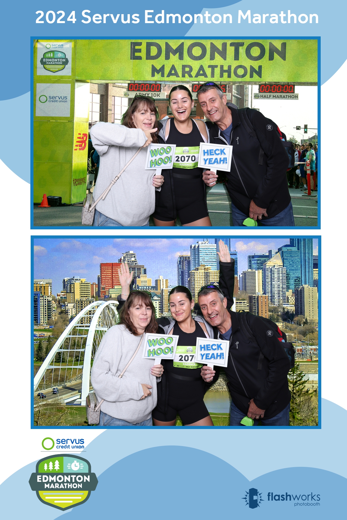 Servus Edmonton Marathon | View more photos from the event at gallery.flashworksphotobooth.com/u/FlashworksPhotoboothInc/Servus-Edmonton-Marathon-0