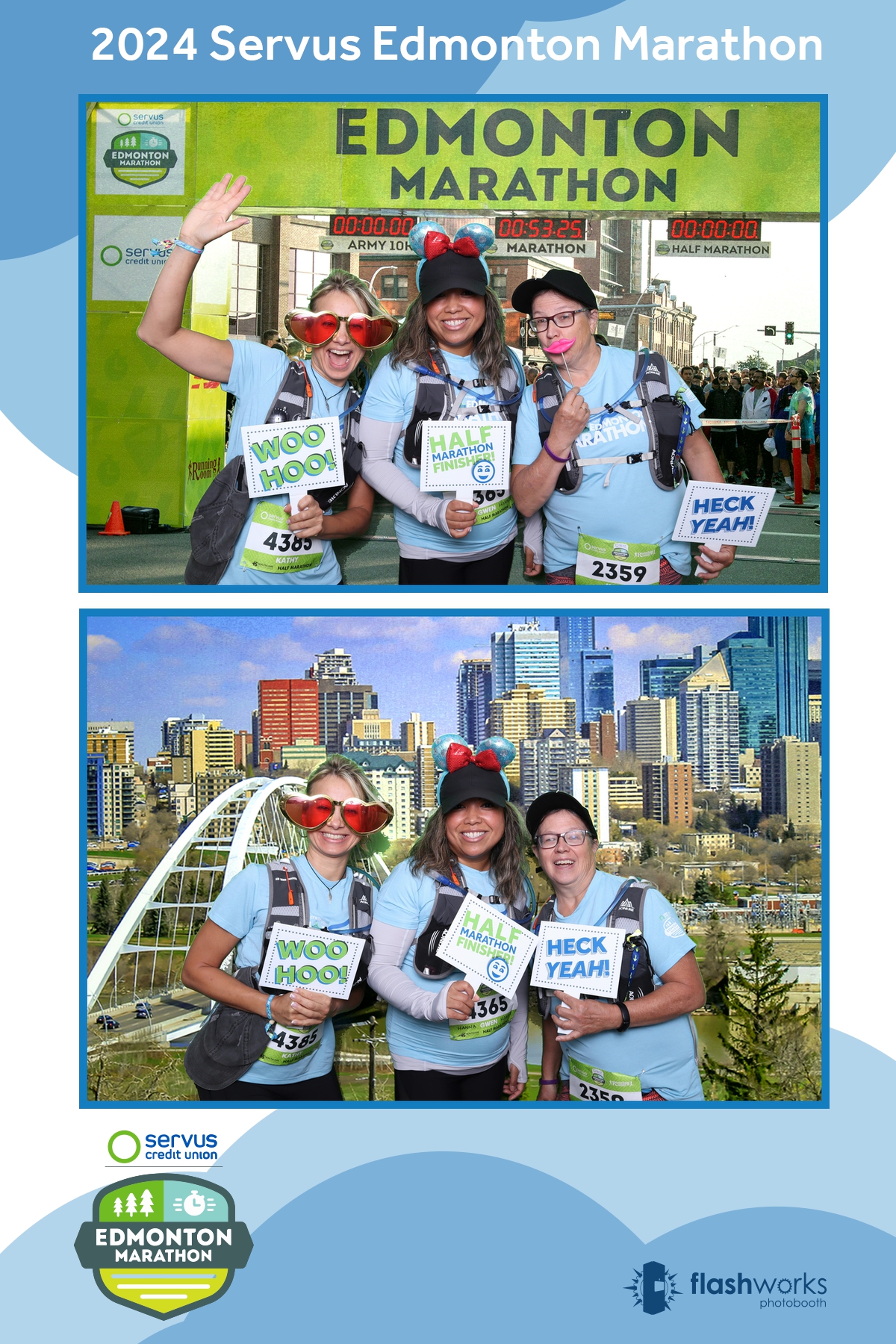 Servus Edmonton Marathon | View more photos from the event at gallery.flashworksphotobooth.com/u/FlashworksPhotoboothInc/Servus-Edmonton-Marathon-0