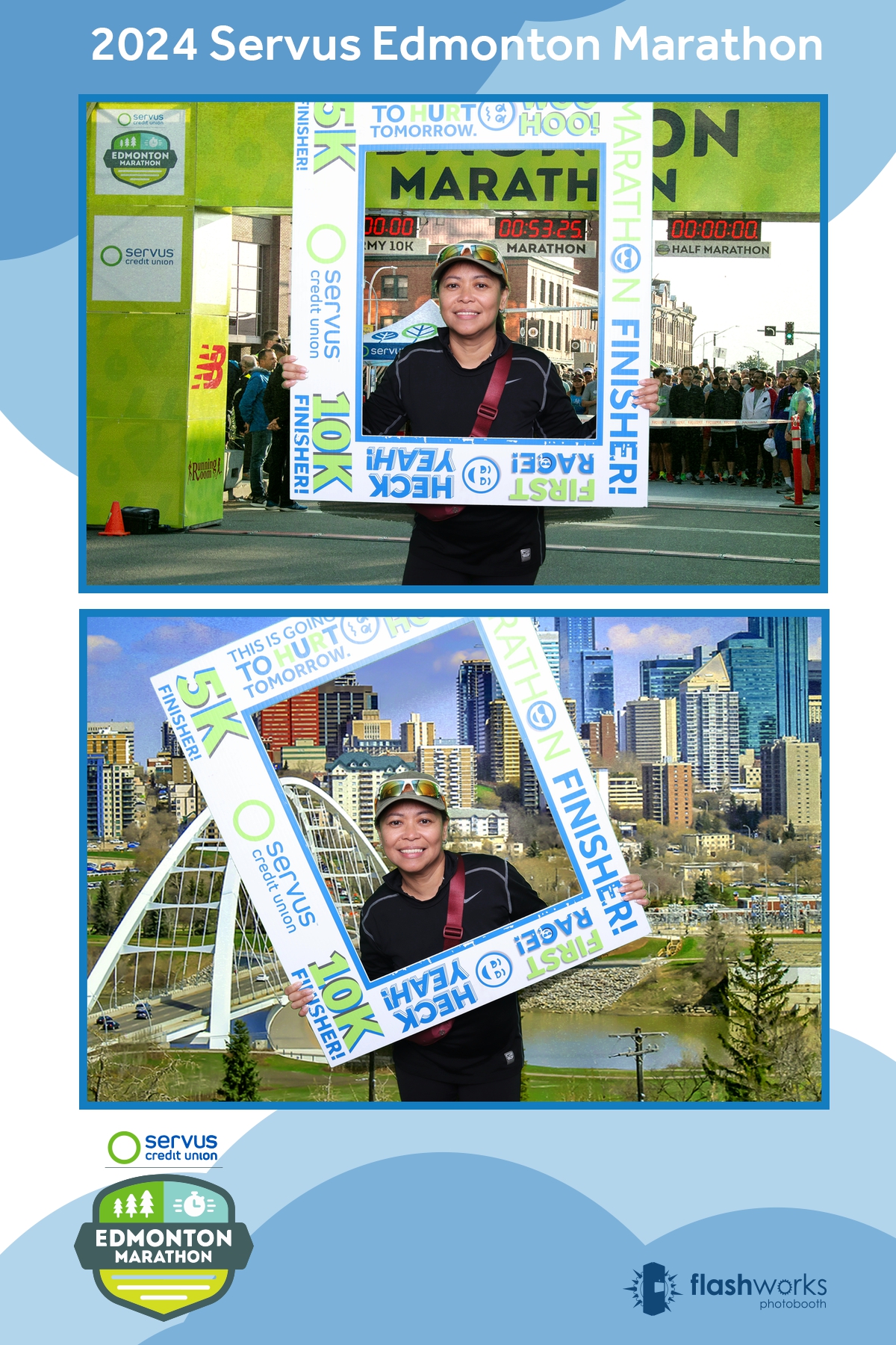 Servus Edmonton Marathon | View more photos from the event at gallery.flashworksphotobooth.com/u/FlashworksPhotoboothInc/Servus-Edmonton-Marathon-0