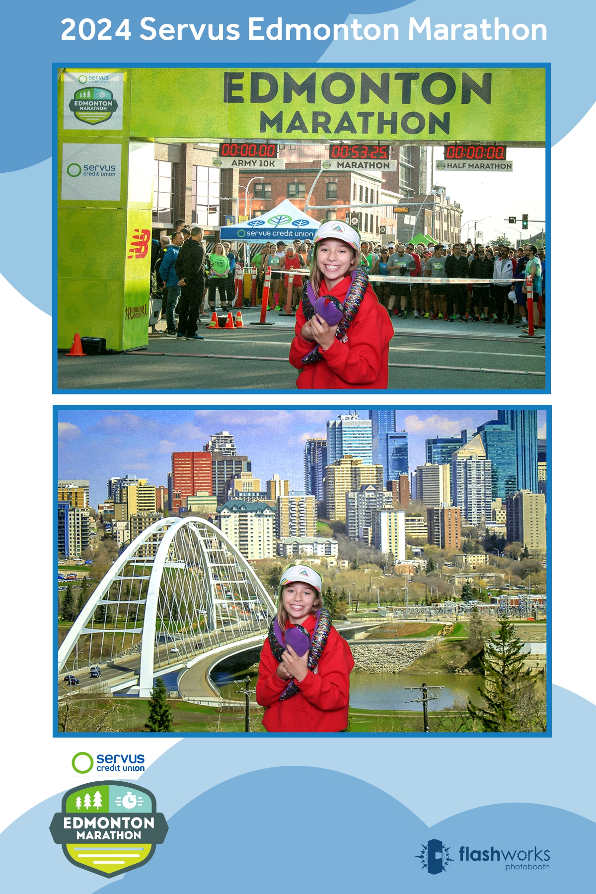 Servus Edmonton Marathon | View more photos from the event at gallery.flashworksphotobooth.com/u/FlashworksPhotoboothInc/Servus-Edmonton-Marathon-0