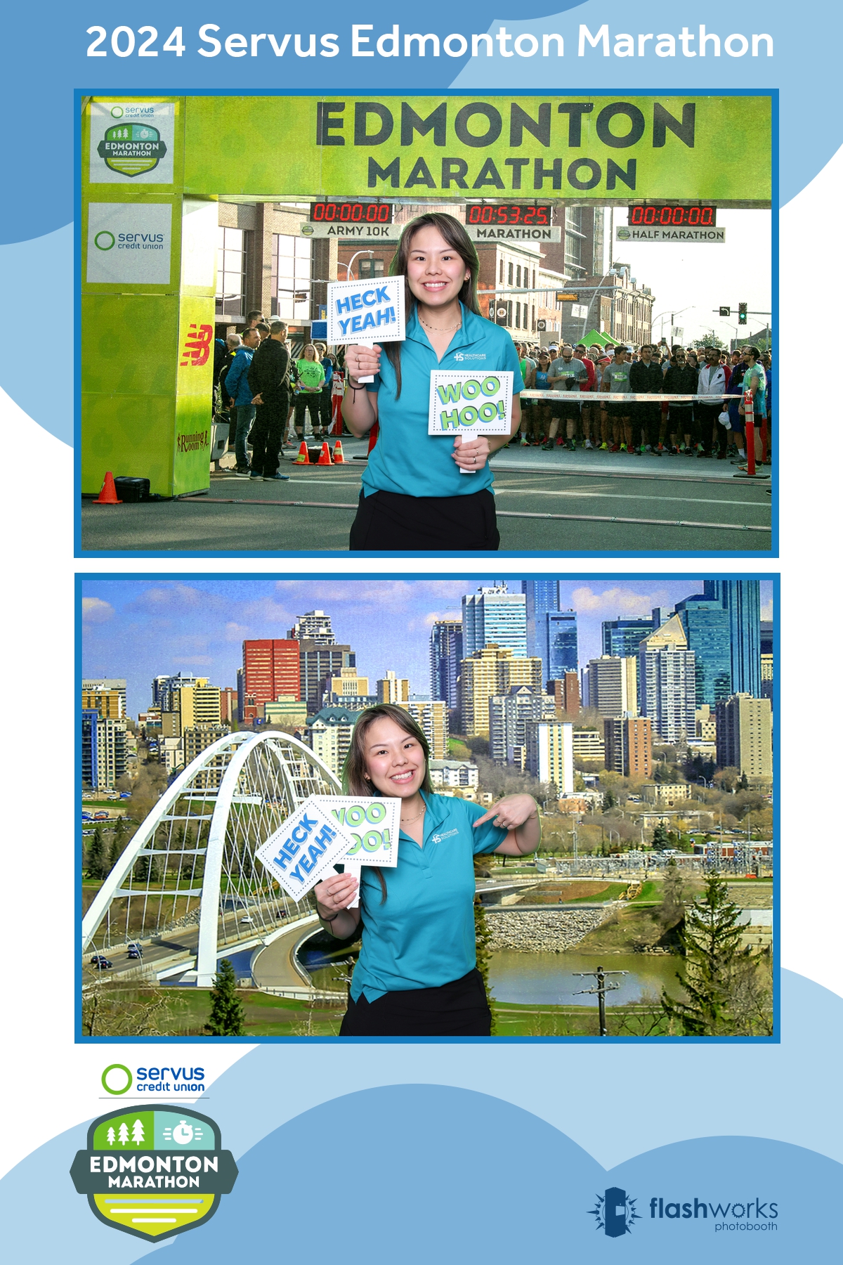 Servus Edmonton Marathon | View more photos from the event at gallery.flashworksphotobooth.com/u/FlashworksPhotoboothInc/Servus-Edmonton-Marathon-0
