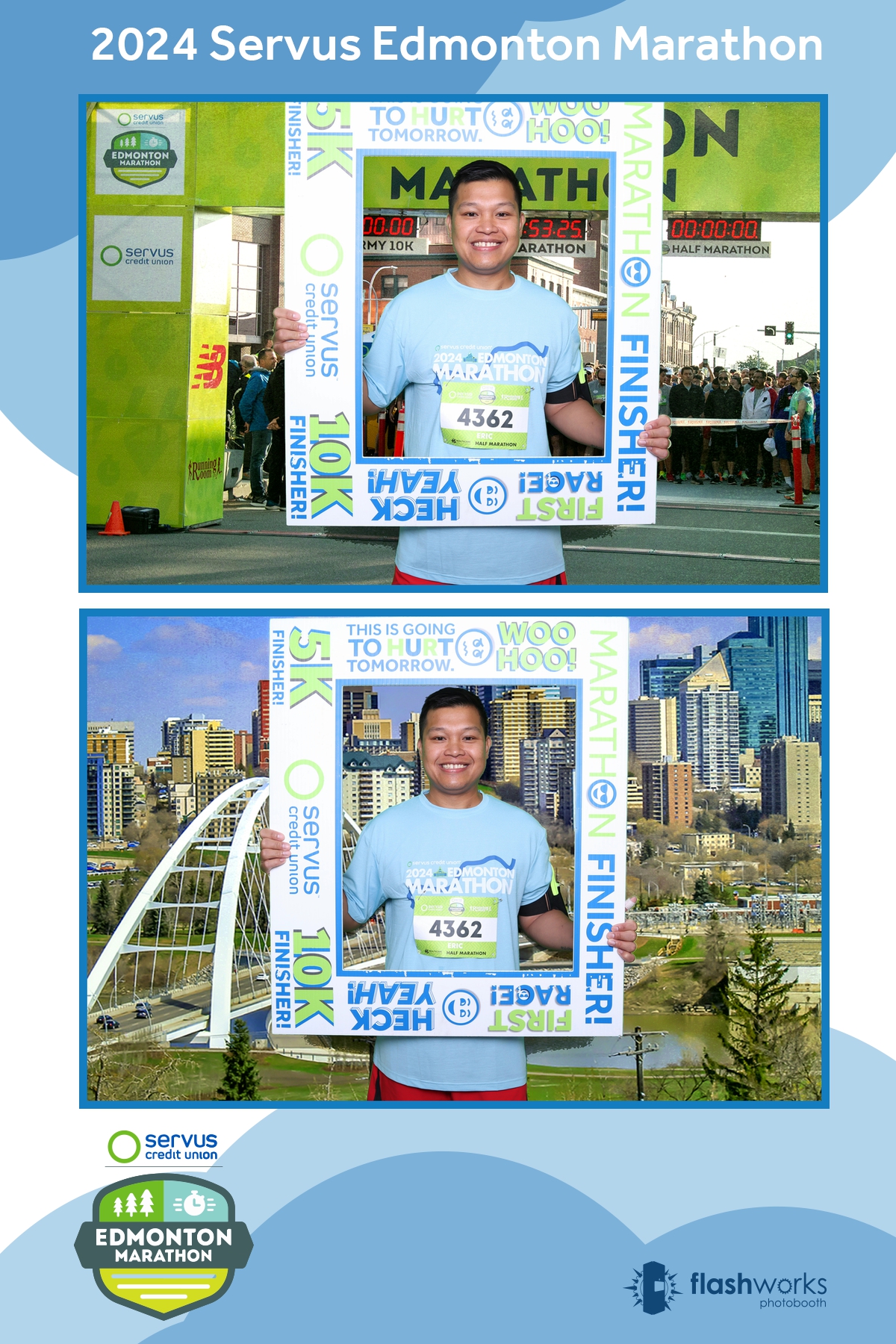 Servus Edmonton Marathon | View more photos from the event at gallery.flashworksphotobooth.com/u/FlashworksPhotoboothInc/Servus-Edmonton-Marathon-0