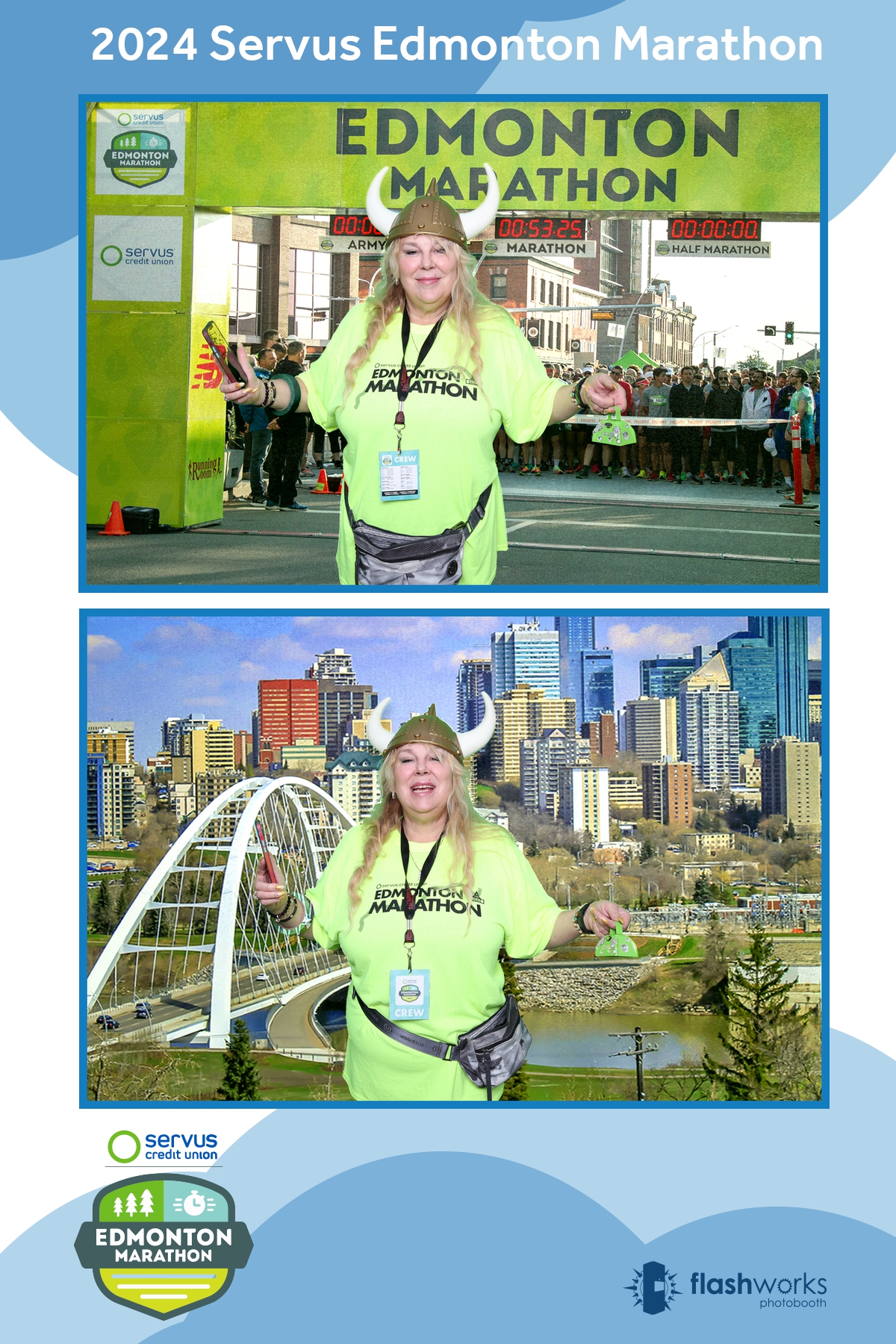 Servus Edmonton Marathon | View more photos from the event at gallery.flashworksphotobooth.com/u/FlashworksPhotoboothInc/Servus-Edmonton-Marathon-0